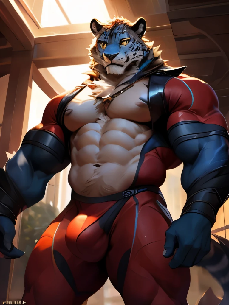 4k, ,8K, A high resolution, best quality, perfect colors, perfect shadows, perfect lighting, posted on e621, (by Chunie, by canyne khai, by t.y.starale), male, furry, Leopard anthro, solo, yellow eyes, (Realistic eye details 1.2), on the ship, wearing wetsuit, diving goggles on the head, Full body like, muscles, beefy, hunk, bodybuilder, huge body, bodybuilder, extremely muscular, (enormous crotch bulge:1.5), ((extremely well-endowed:1.2)), detailed bulged, dramatic lighting, soft lighting, day, highly detail, Hair coiled, delight, Standing up position, cool pose charm, Abstract beauty, centre, Looking at the camera, Facing the camera, nearing perfection, Dynamic, highly detailed, illustration, (Realistic background), pool, ((Bonifasko lighting)), (Detailed eyes), perfect pupils, detail eyes, detail fluffy fur, (seductive face:1.2), fit body, Looking at the camera,, fit body, perfect male figure, Detailed fur, Detailed face, Perfect face, Detailed background, (Complex), (Super Detail), (Ultra Clear), (Best Quality)