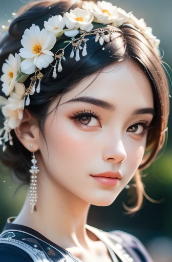 night, original photography, (((very beautiful portrait))), (very beautiful portrait))), 1 girl, Sexy 25 year old girl, ((Natural brown short hair)), [brown eyes],Staring at the camera with a gentle smile(split), ((masterpiece, best quality, Ultra-detailed, movie lights, intricate details, HD, 8K, Very detailed)), Detail background, 8K UHD, DSLR camera, soft light, high quality, film grain, Fuji XT3, Shallow depth of field, Natural light, perfect face