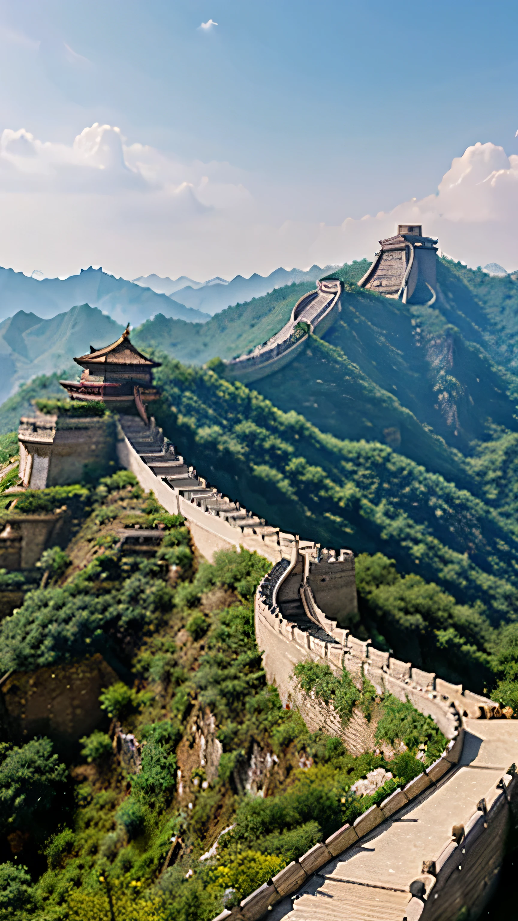 wall of china in 1200, perfect structure, 8k, super hd, high quality 