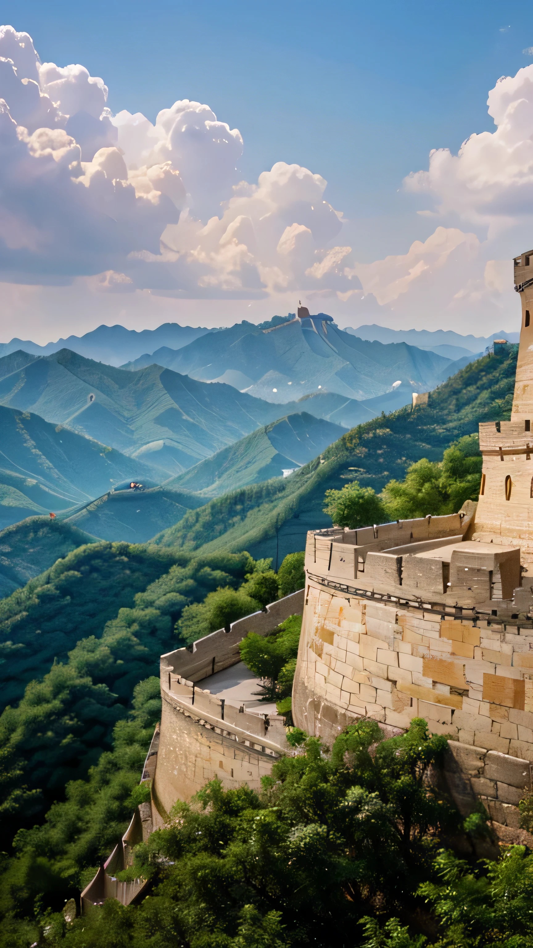 wall of china in 1200, perfect structure, 8k, super hd, high quality 