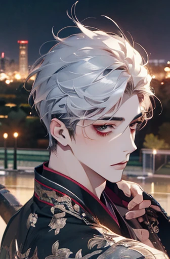 1 girl, ahog, Bangs, blonde hair, blow a kiss, blue eyes, blue scarf, brown scarf, split, Keep your mouth shut, eyelash, Face, flowing hair, hair between eyes, Heart, lips, lipstick, long hair, looking at the audience, cosmetic, night Sky, nose, one eye closed, orange scarf, pink lips, pink scarf, portrait, purple eyes, actual, red lips, red scarf, scarf, sign, Smile, alone, space, spoken Heart, Star (Sky), Starry Sky, Upper body, watermark, yang xiao long, yellow scarf