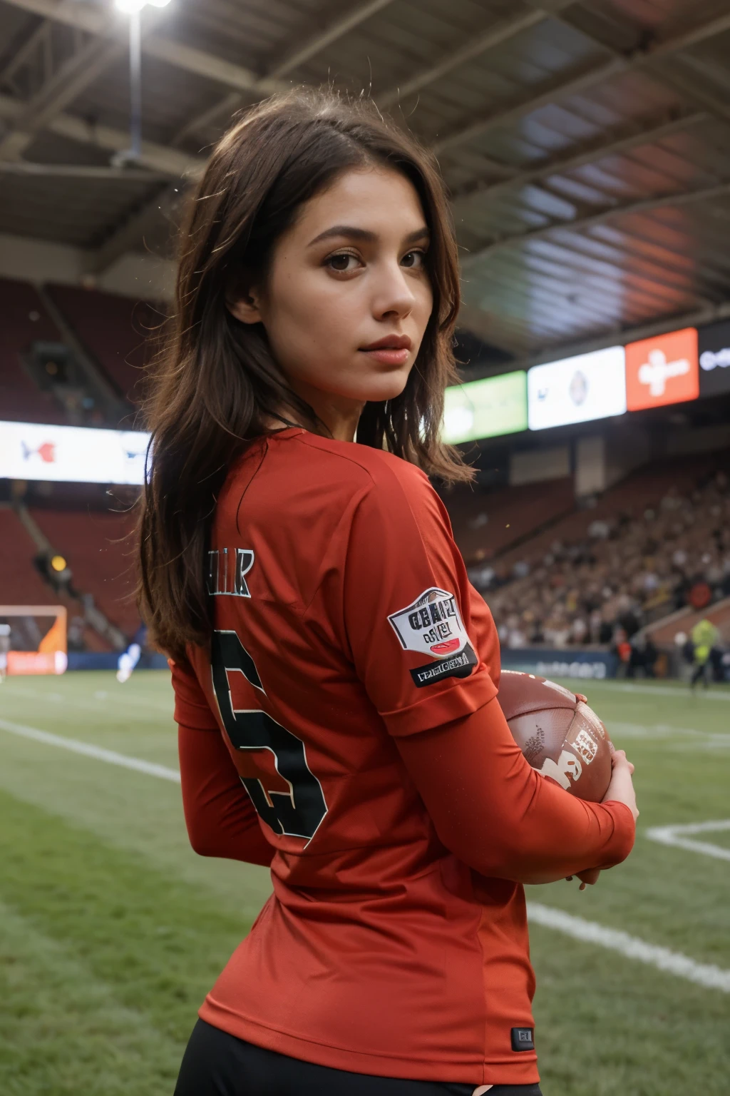 create a front and back image of a football shirt with a dragon on the side of the shirt, ela deve ser preta e vermelha