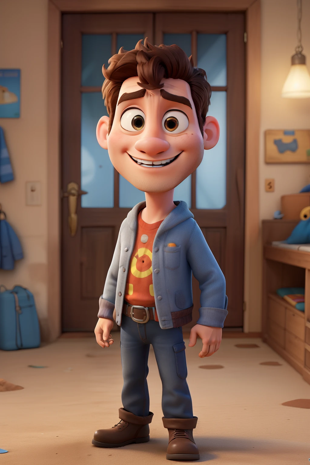 homem 2.5d disney pixar
cartooon caracters
