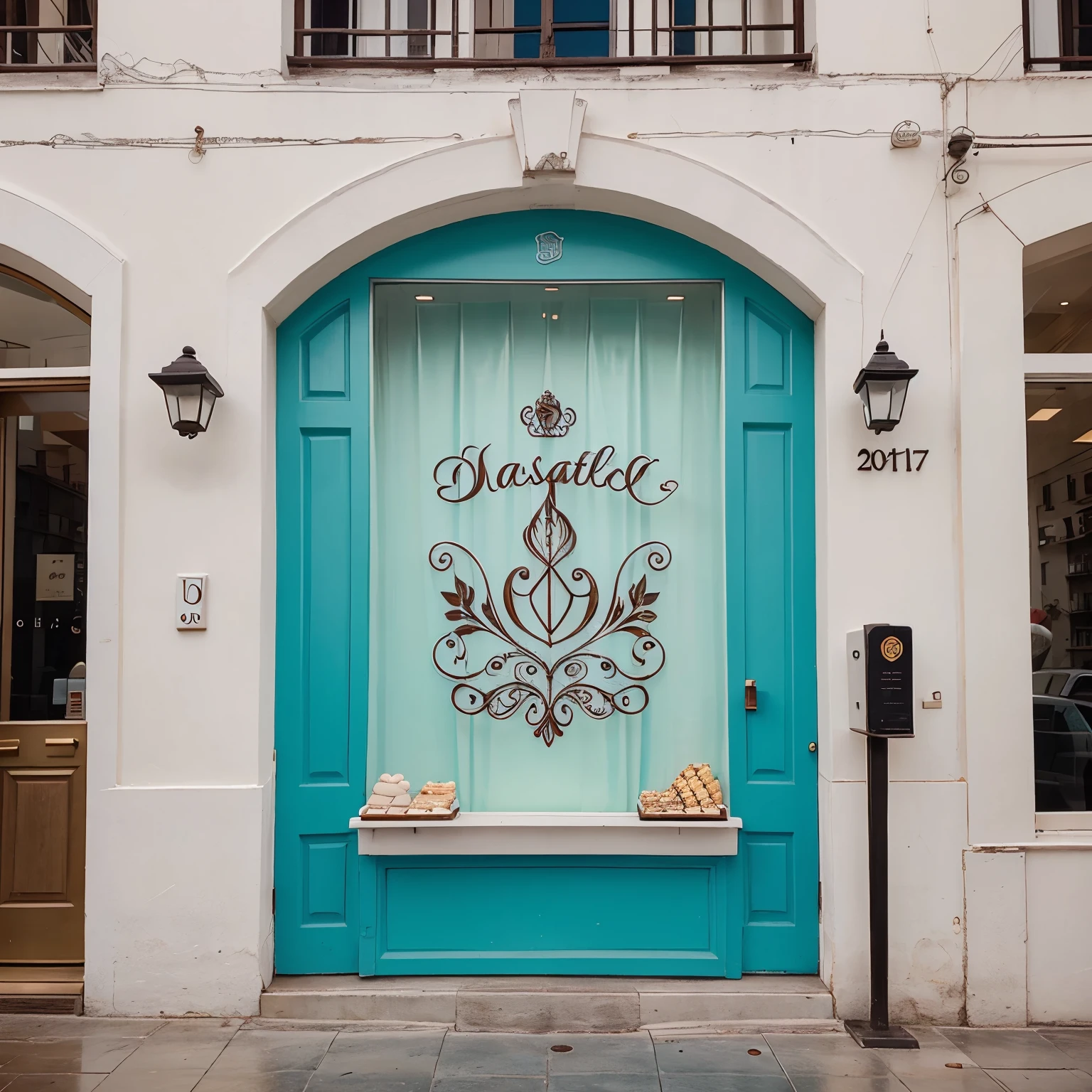 Elegant and traditional logo design for a pastry shop whose name is "pedacito de cielo"