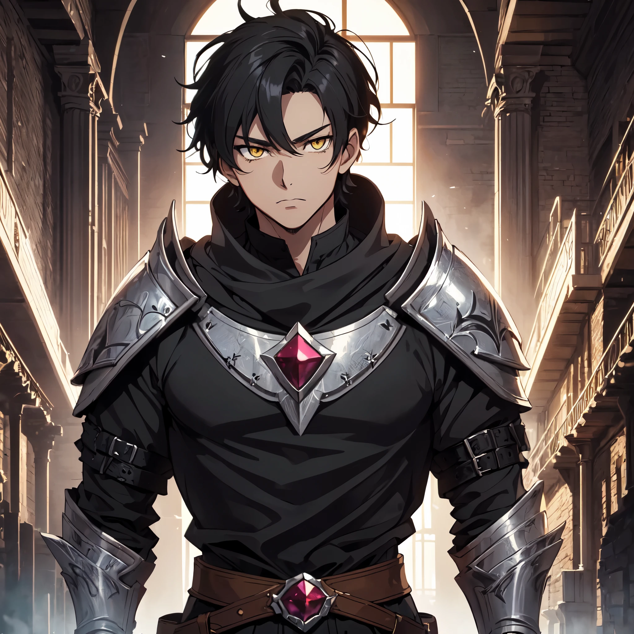 128K Ultra High Definition,
128K Ultra High Quality,
128K Ultra High Resolution,
Best Definition,
Best Quality,
Best Resolution,
Perfectly Detailed,
Perfectly Designed,
Extremely Detailed,
Extremely Designed,
Hyper Detailed,
Hyper Definition,
Hyper Quality,
Hyper Resolution,
Masterpiece,
(((Anime))),
Body Shot,
(((Boy))),
Handsome,
Muscular Body,
(((Black Short Hair))),
(((Yellow Eyes))),
(((Hyper Detailed & Perfectly Designed With Ultra High Quality Ruby Warlord Armor))),
(((Inside Of Medieval Royal Palace Background Scenery))),