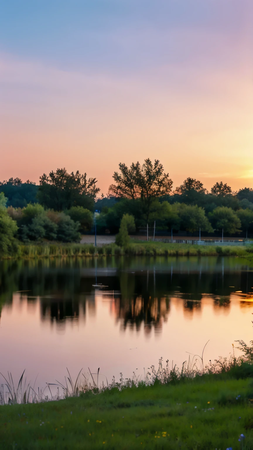 Evening Pond