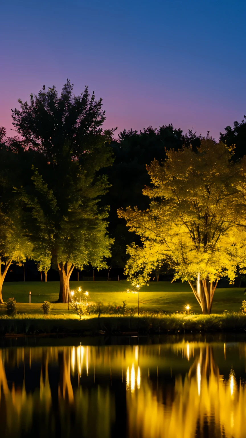 Evening Pond