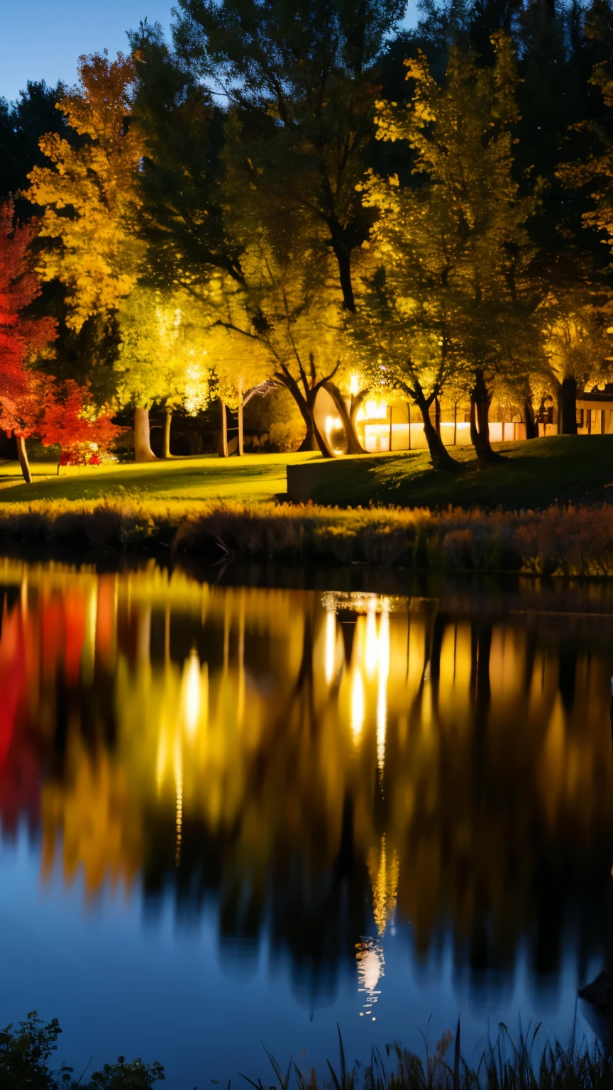 Evening Pond