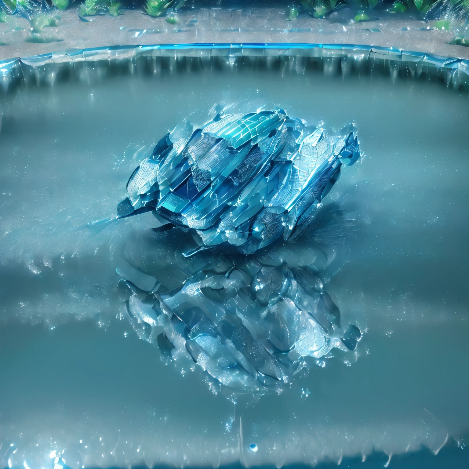 ((highly-efficient robot car wash)), ((meticulously clean)), ((realistic water effects:1.37)), ((detailed brush strokes:1.4)), ((photorealistic:1.2)), ((shiny reflective surfaces:1.5)), ((advanced technology:1.5)), ((robot arms moving in precise motions:1.4)), ((Crystal-clear water:1.37)), ((lifelike water splashes:1.4)), ((dynamic poses of car:1.37)), ((3D simulation:1.5)), ((Ray-tracing:1.37)), ((Hyper-realistic lighting:1.5)),