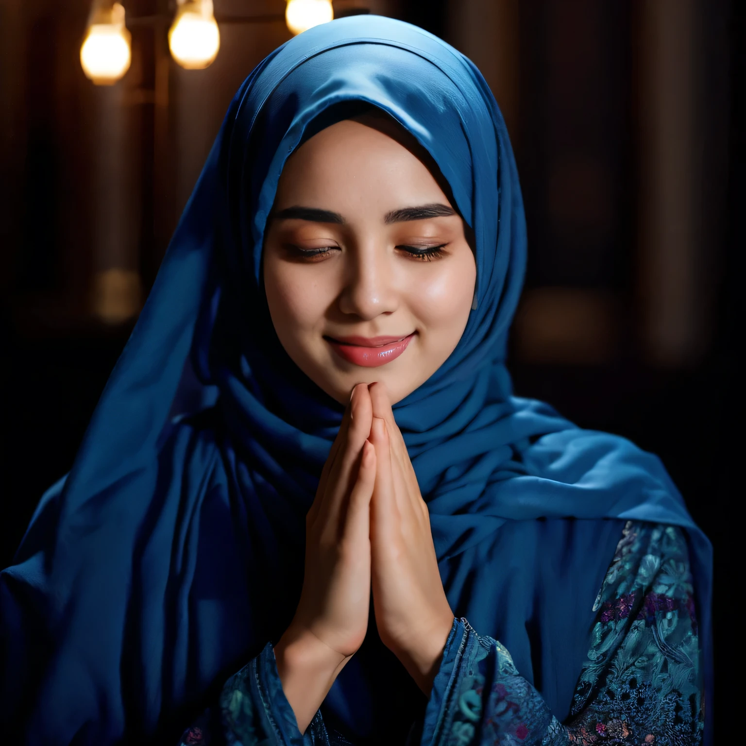Hijab gold