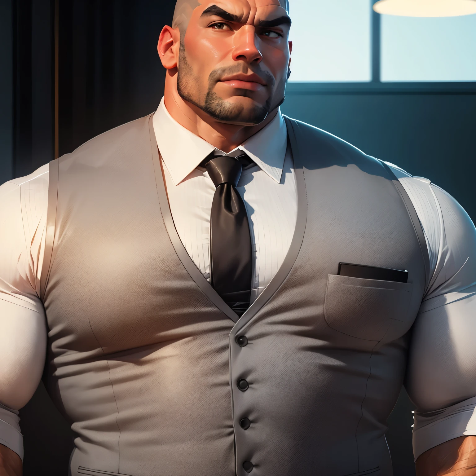 40 years old man in formal suit bandhoiz beard man standing on road in rai, rain drops dripping on body, and showing wetty hairy chest wetty bulge indian perfect bulge in pant, masterpiece, seductive