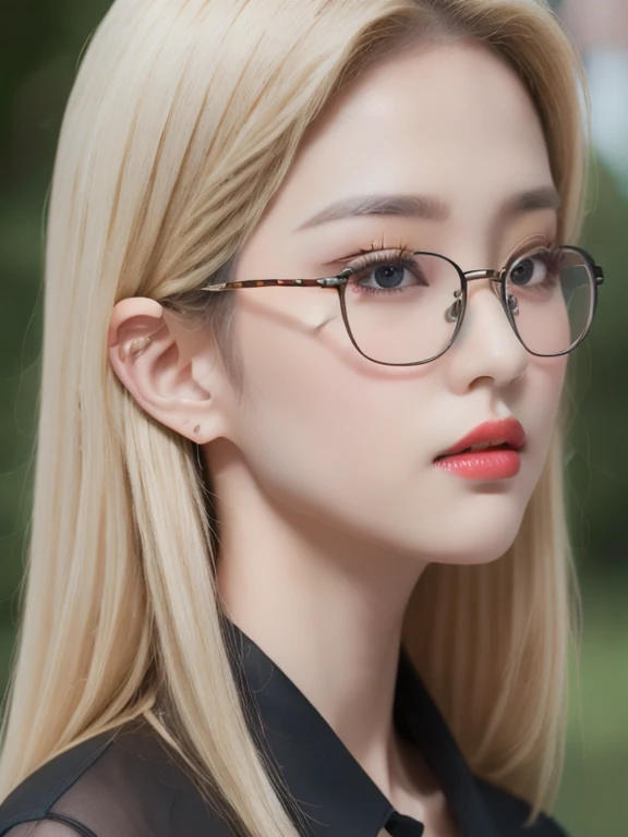 (realistic、masterpiece、Best Quality、8K、highres、high resolution:1.3)、1 glasses girl, beautyful, lưu diệc phi