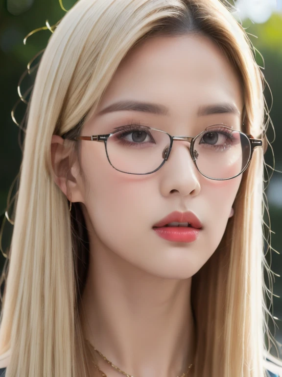 (realistic、masterpiece、Best Quality、8K、highres、high resolution:1.3)、1 glasses girl, beautyful, lưu diệc phi