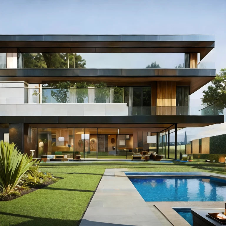 (masterpiece, best quality:1.2), 1 industry villa