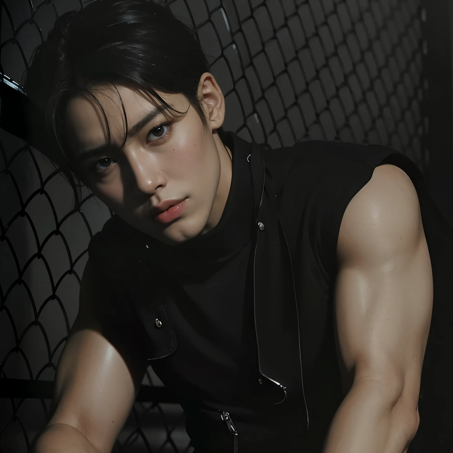 1 boy, Chinese male, A handsome muscular boy, 18 year old male model, Wearing a small black thong, pose and flexing, dynamic poses, Strongest posture, very beautiful, lean muscle, broad shoulders, Willow Yao, Swollen breasts, Dark, 性感And cute, mesomorph body type, Smooth hair, short hair, delicate eyes, Confident and proud smile, cunning, mischief, modeling, pose, huge convex, convex, perfect hands, And cute, lifelike的皮肤, Smooth, brown skin, aesthetics, perfect hands, by adonistin, lifelike, masterpiece, best quality, perfect lighting, Outdoor activities,Exposing Penis, (((1 perfect Penis : 1.3))), 1 amazing Penis, (((1 nice Penis:1.2))), 1 beautiful Penis, 1 great Penis , 1 male Penis ,cumming