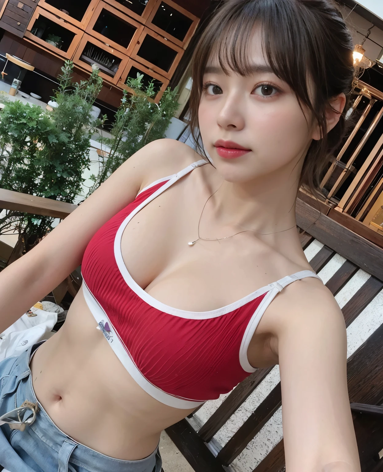 A woman is cooking.、(Kitchin_apron:1.Wear 3)、Good hands、10、high-reaster-piece、highest quality、head:1.3、((Hasselblad photo))、Fine Skin、crisp focus、(Light like a movie)、gentle lighting、Dynamic Ungle、[:(detailed face:1.2):0.2]、The chest is large.、Sweating, skin flow.:1.2、(((In the kitchen))) Erotic smile　Audience view　Colossal　having　sleeveless　Quench the upper arm.　I'm sticking out.　open legs　Nipples are visible.　cleanliness　Large kitchen　bedroom　Wine Glass　　 Negative prompt　Pubic hair can be seen.
Negative Pro, smiling, ((detailed face )), ((detailed beauti vagina)), ((detailed body ((naked)))) , (((The massage central))), (((room master))), Highly detailed face and skin texture, Detailed eyes, Double eyelid,big breasts 