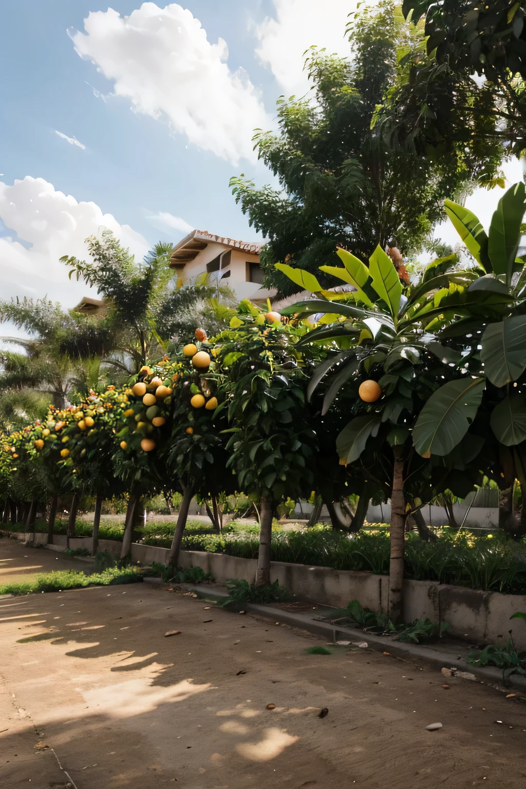IMAGENES DE UNA PLANTACION DE MANGOS