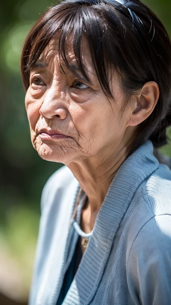 1 36 years old woman, angry