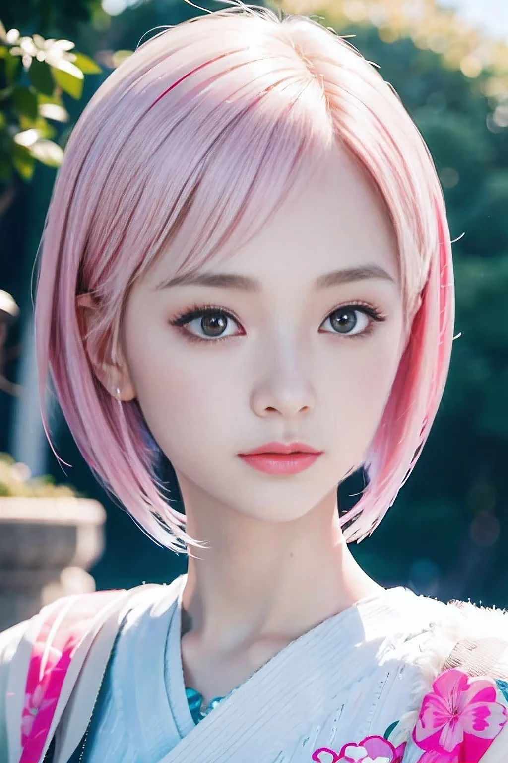 japanese girl, , skinny body, flat chest, gray bob cut, extremely ultra detailed face, extremely ultra real skin, extremely ultra detailed eyes, (masterpiece, best quality:1.2), octane rendering, (8k, uhd, ultra high res), extremely ultra detailed real texture, professional lighting, (realistic:1.3), (RAW photo:1.2), (photorealistic:1.5)