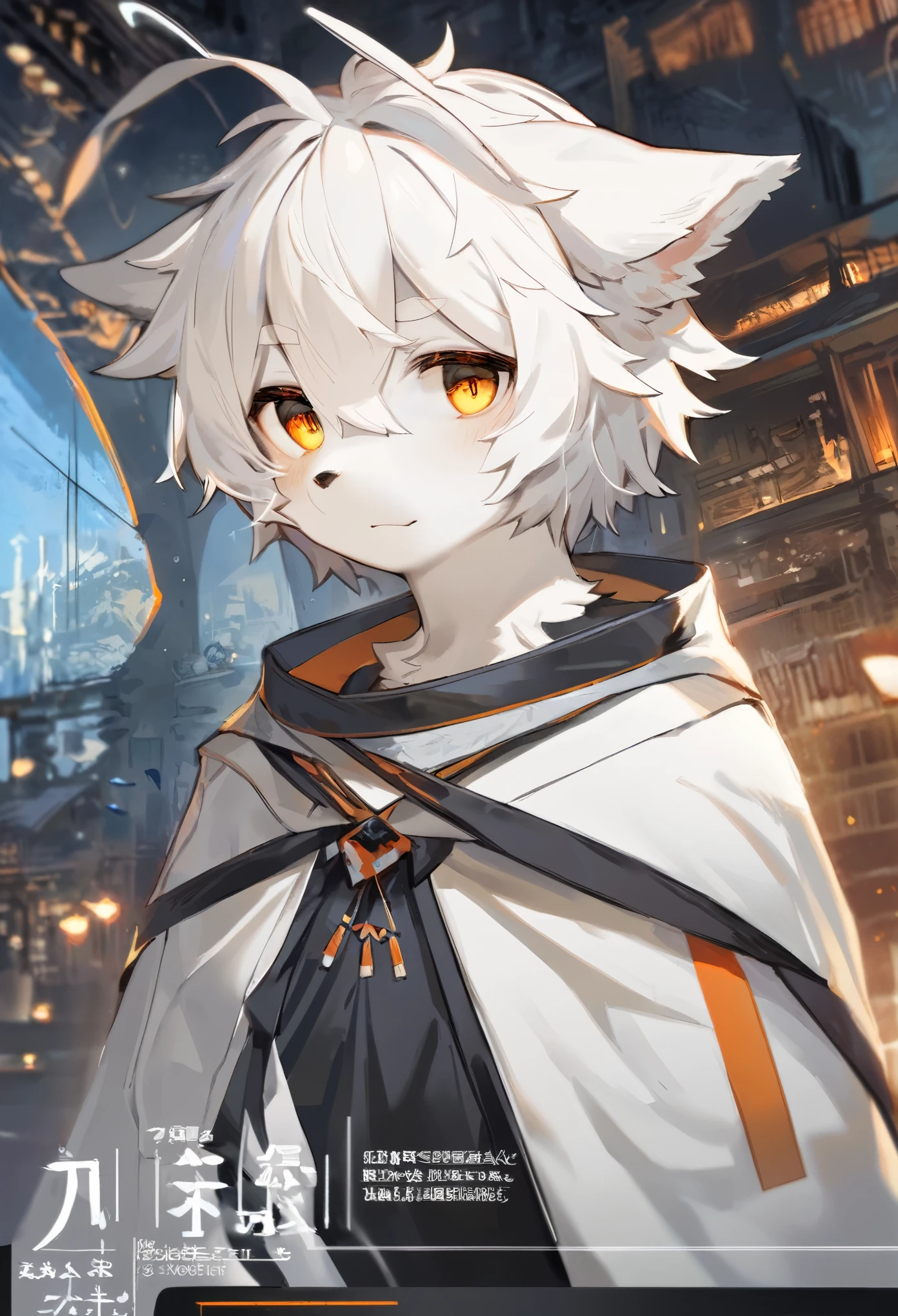 ((masterpiece)), (ultra detailed), (best quality), detailed background, (style of Arknights), (concept art, character sheet),absurdres(highly detailed beautiful face and eyes)perfect anatomy(angelic handsome boy, kemono, )(furry anthro),