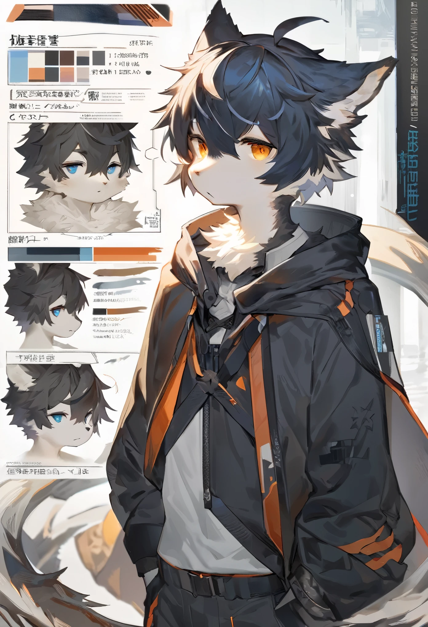 ((masterpiece)), (ultra detailed), (best quality), detailed background, (style of Arknights), (concept art, character sheet),absurdres(highly detailed beautiful face and eyes)perfect anatomy(angelic handsome boy, kemono, )(furry anthro),