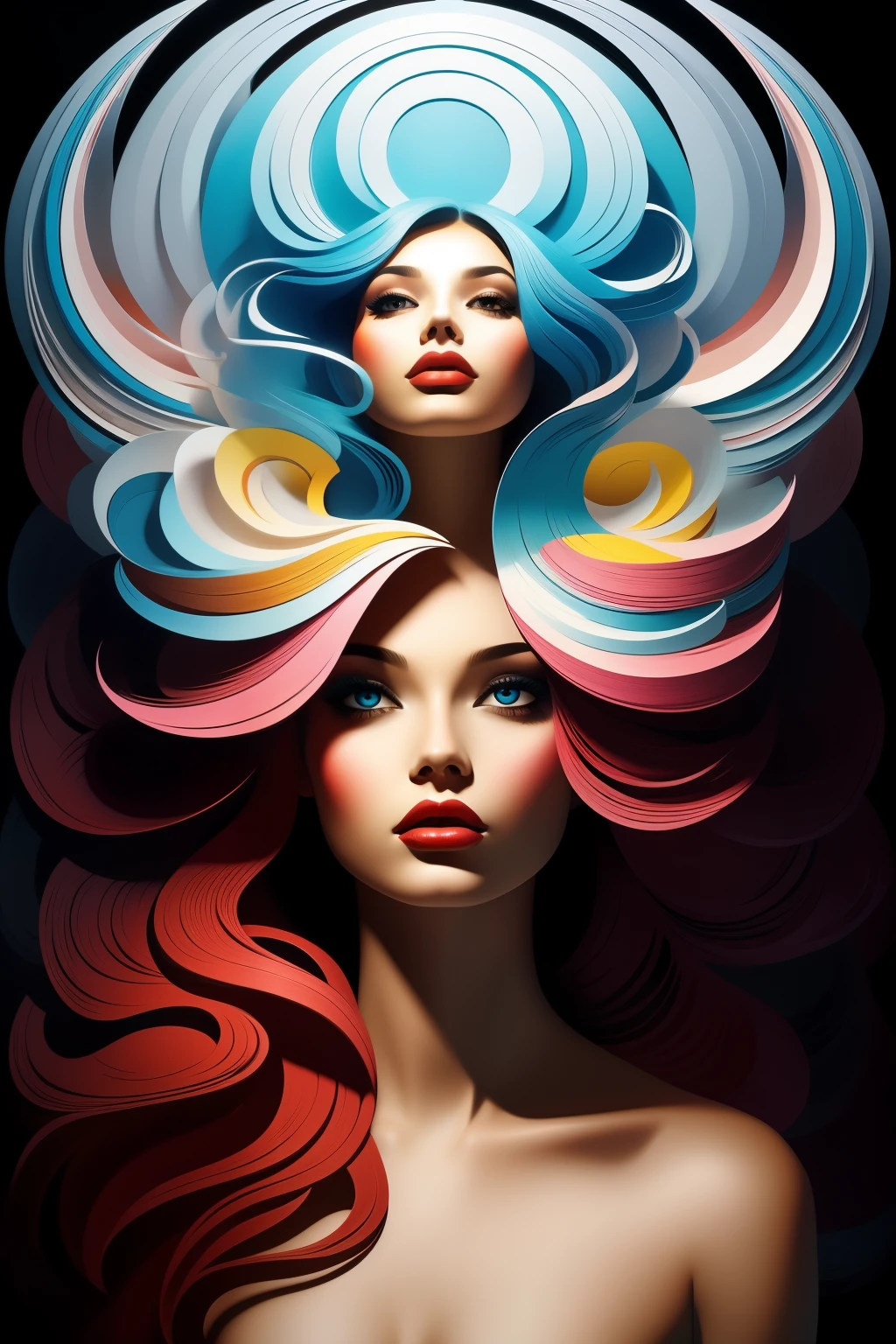 girl, surreal art