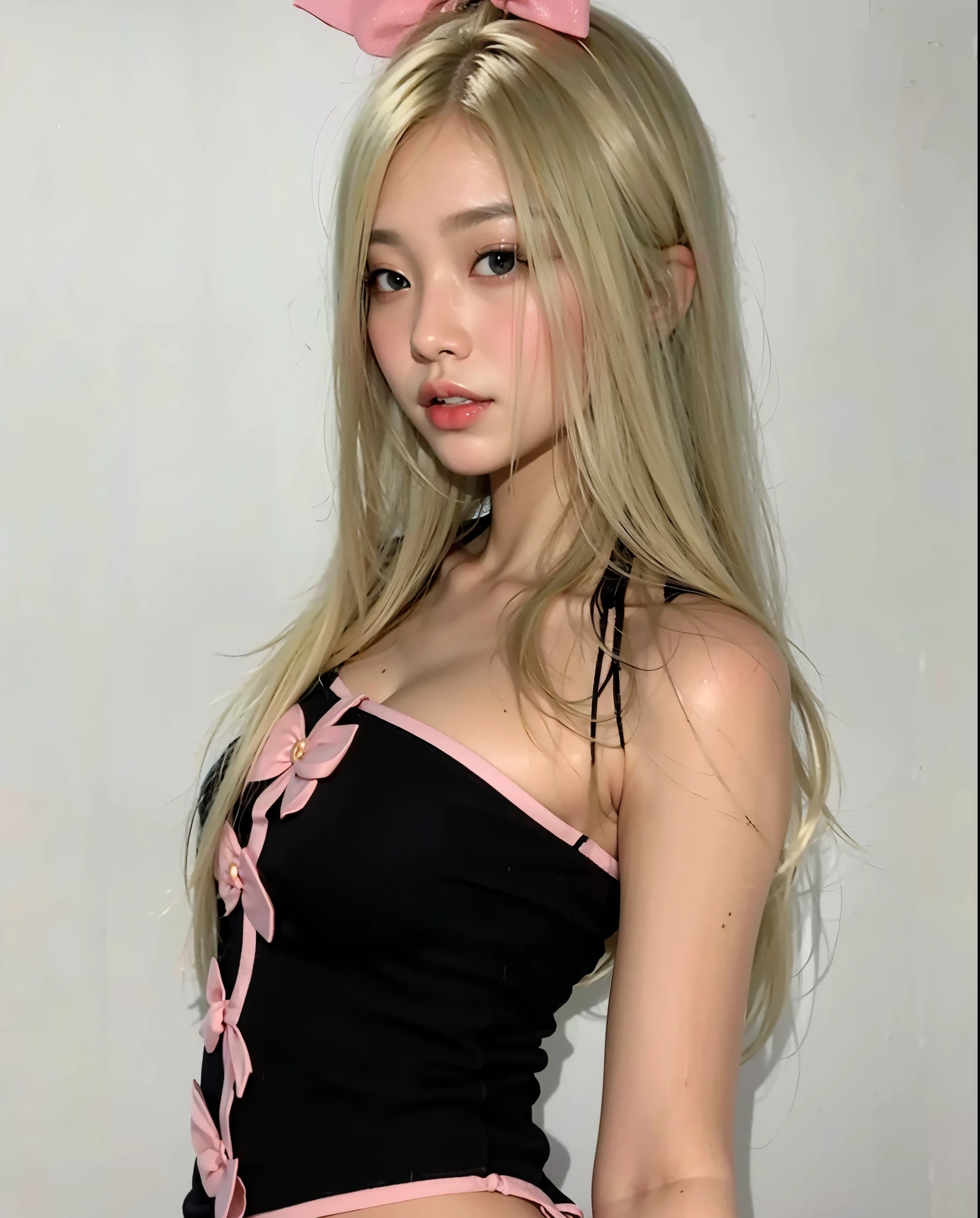 Asian blonde