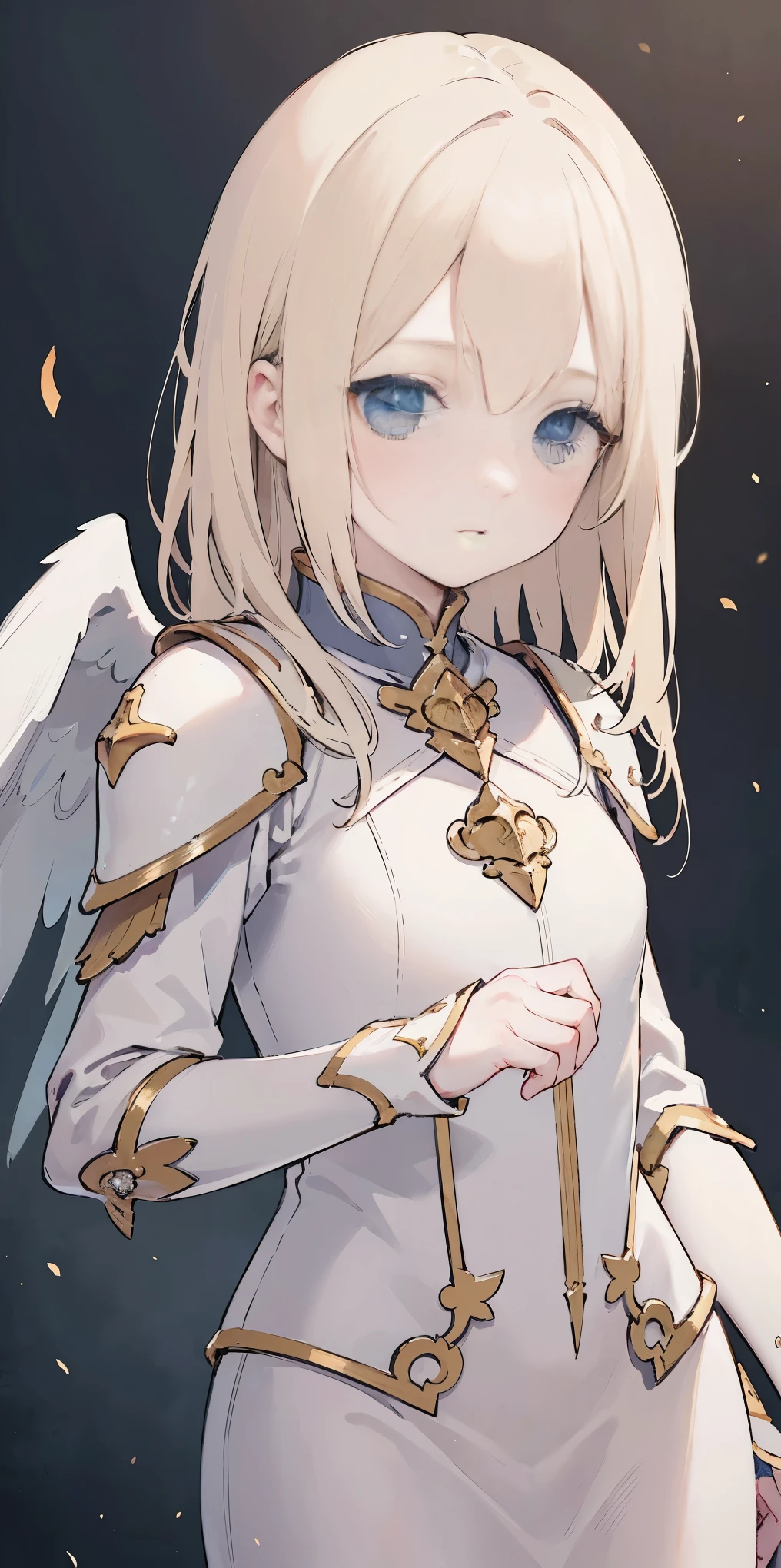 angel, armor gold (masterpiece, best quality, high resolution:1.4), 1girl, angel, skin pores texture, Hair blonde, HD , Photography, movie, cinematic, full Body, Realistic, (8k, RAW photo, best quality, masterpiece:1.2), (realistic, photo-realistic:1.33), best quality, detailed eyes blue, cute,natural lighting, depth of field, film grain, wrinkled skin, sharp, detailed and realistic portrait of a woman ,(freckles:0.5)