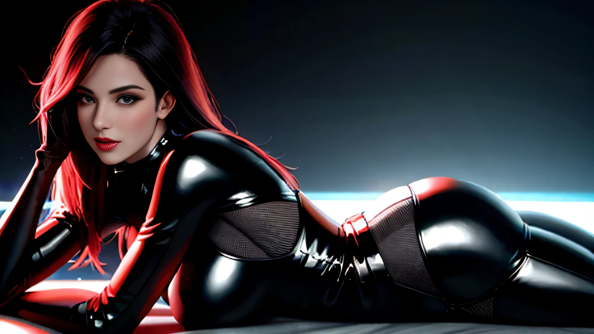 female mechanical sense,sexy and excited,About the Industrial Infrastructure,true mechanical feel,master piece,best quality,cinematic color grade,high quality,KHD,high qualityなテクスチャ,high qualityな影,high details,Realistic,cinematic light,side slit,lens flare glow,Fiber Tracing,sharp focus,perfect body,(Lie:1.3)