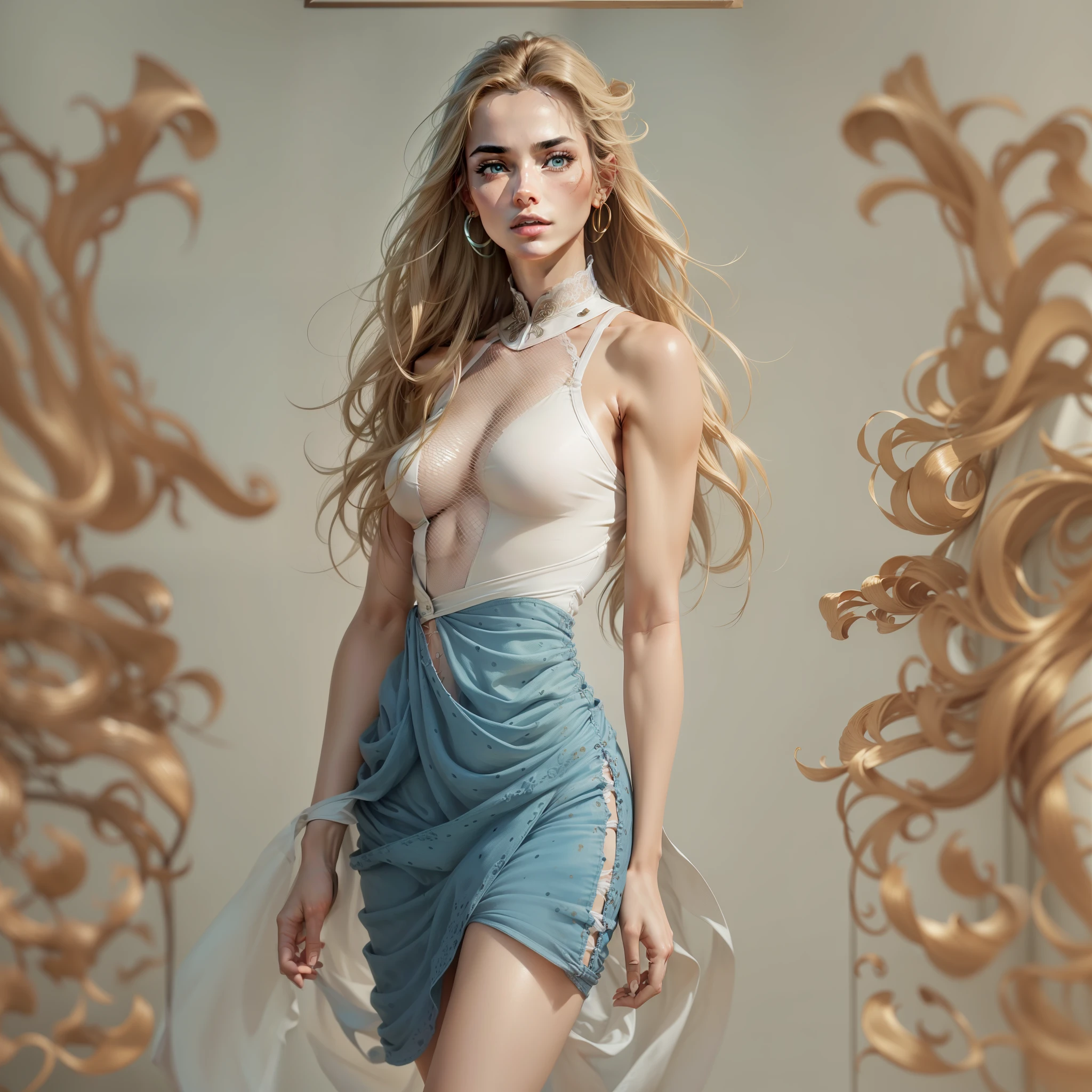 {{{(Photoreal:1.4)}}}, beautiful detailed woman, very detailed目と顔, beautiful and detailed eyes, that'ridiculous, unbelievable that'ridiculous, Super detailed, High resolution, very detailed, highest quality, masterpiece,enlightenment, very detailed, nffsw, unite, 8K Picture Wallpaper, wonderful, finely, masterpiece, highest quality, Hvery detailed ajc,Unified 8K Dendenden wallpaper, face light, movie lighting,table top,highest quality,Super detailed,High resolution,High resolution,4k,4K portrait,8K,8K Portrait,unity 8K wallpaper,Hvery detailed ajc,realistic,Raw photo,real person,portrait photography,realistic,shiny skin,fine skin,(((dynamic angle,whole body))),{{{{Supermodel Anneliese Zoibert is、One of the top models of the 1990s、As for physical characteristics、tall and slim figure、Sharp features、high cheekbones、Big eyes、and her hair was flowing。}}}},{{{Anneliese Zoibert is、One of the top models of the 1990s、As for physical characteristics、tall and slim figure、Sharp features、high cheekbones、Big eyes、and her hair was flowing。}}},dynamic pose,(foot pose:0.5),(((dynamic angle,whole body))),(dynamic angle,whole body),dynamic angle ワイドショット,(((peplum tops peplum topsとデニムジャケット Jeans,mesh mesh,{{{{(clothes (mini dresses for women) or a body shape with emphasis on body lines, body conscious, side slit, Slit indicating armpits,golden border line,empty chest,shiny fabric}}}}
{{{{(dress (mini dresses for women) or body-conscious, body-conscious, side slits, slits showing armpits, gold edging line, open bosom, shiny fabric}}}}))),RAW photo, Shapuri, by lee jeffries nikon d850 film stock photo graph 4 kodak portra 400 camera f1.6 lens rich colors hyper realistic lifelike texture dramatic lighting unrealengine trending on artstation cinestill 800