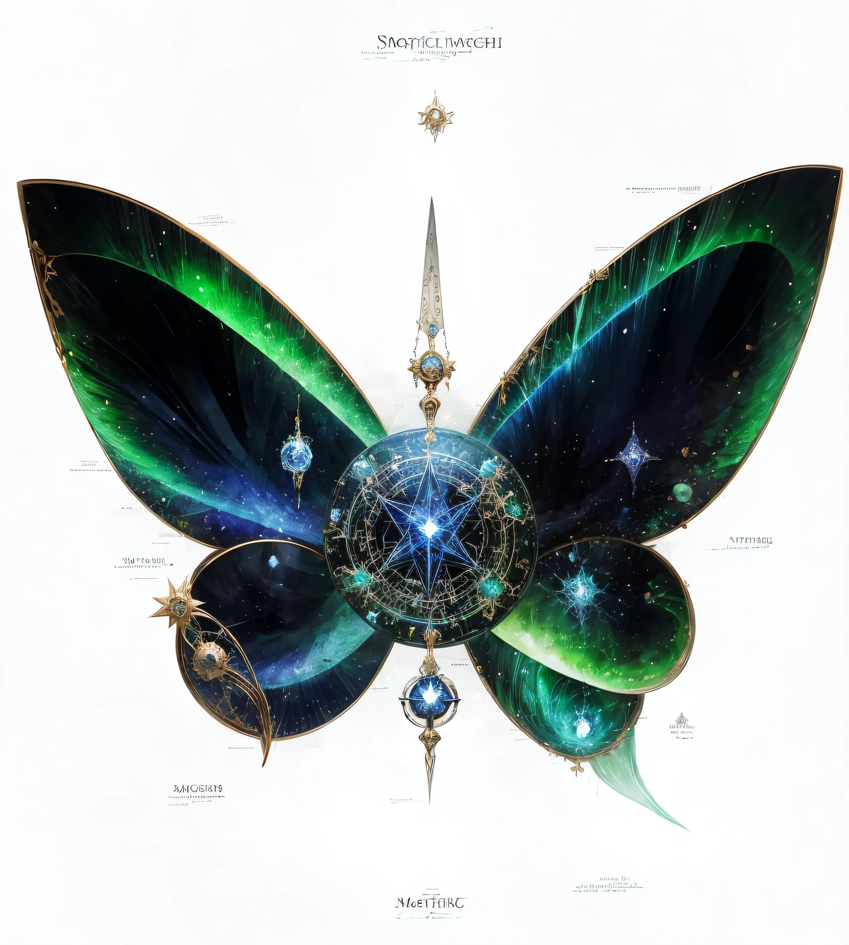 Magic element circle,Pentagram magic circle,six pointed star magic circle,Sword element,Northern lights elements