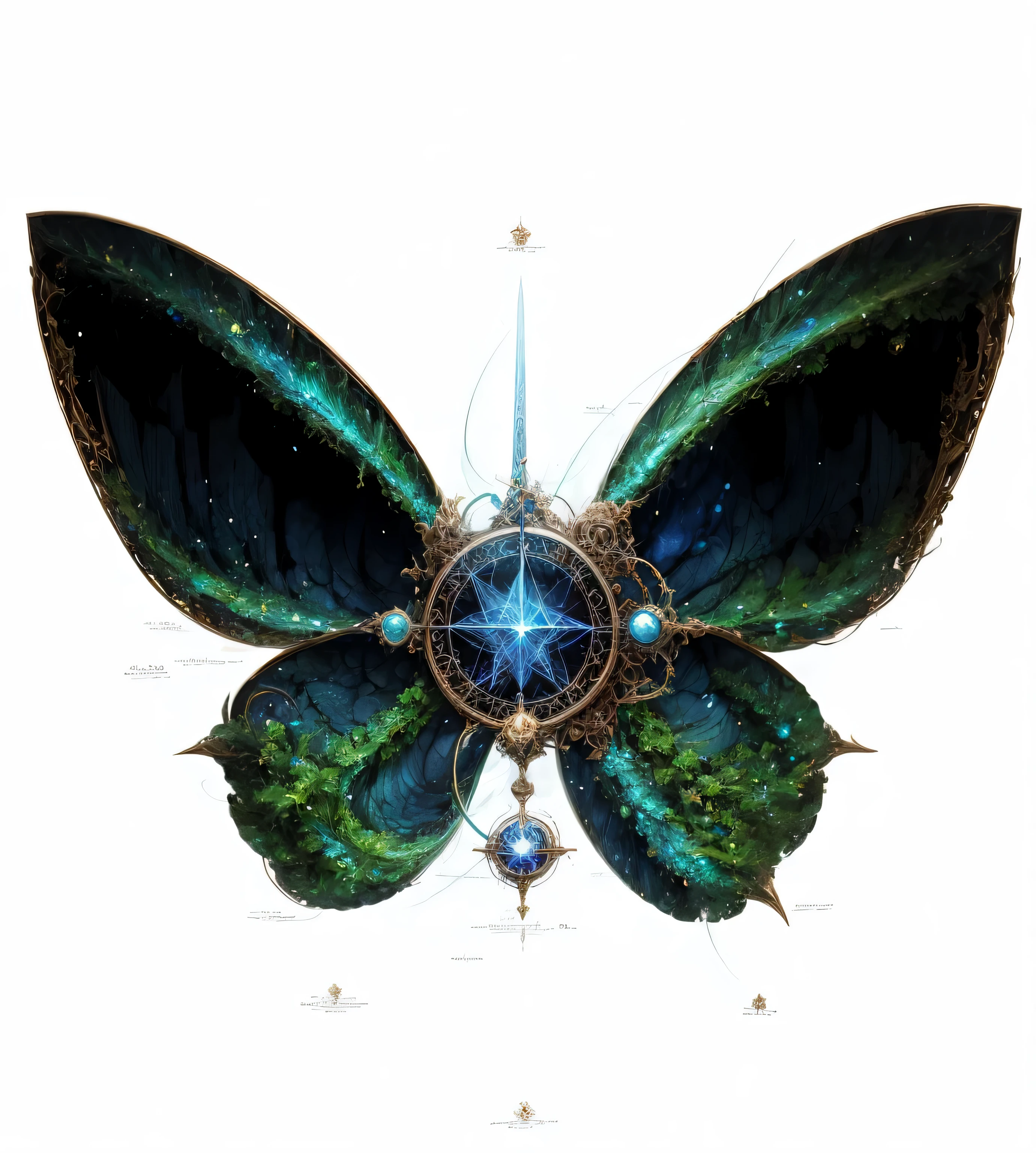Magic element circle，Pentagram magic circle，six pointed star magic circle，Holy Sword Elements