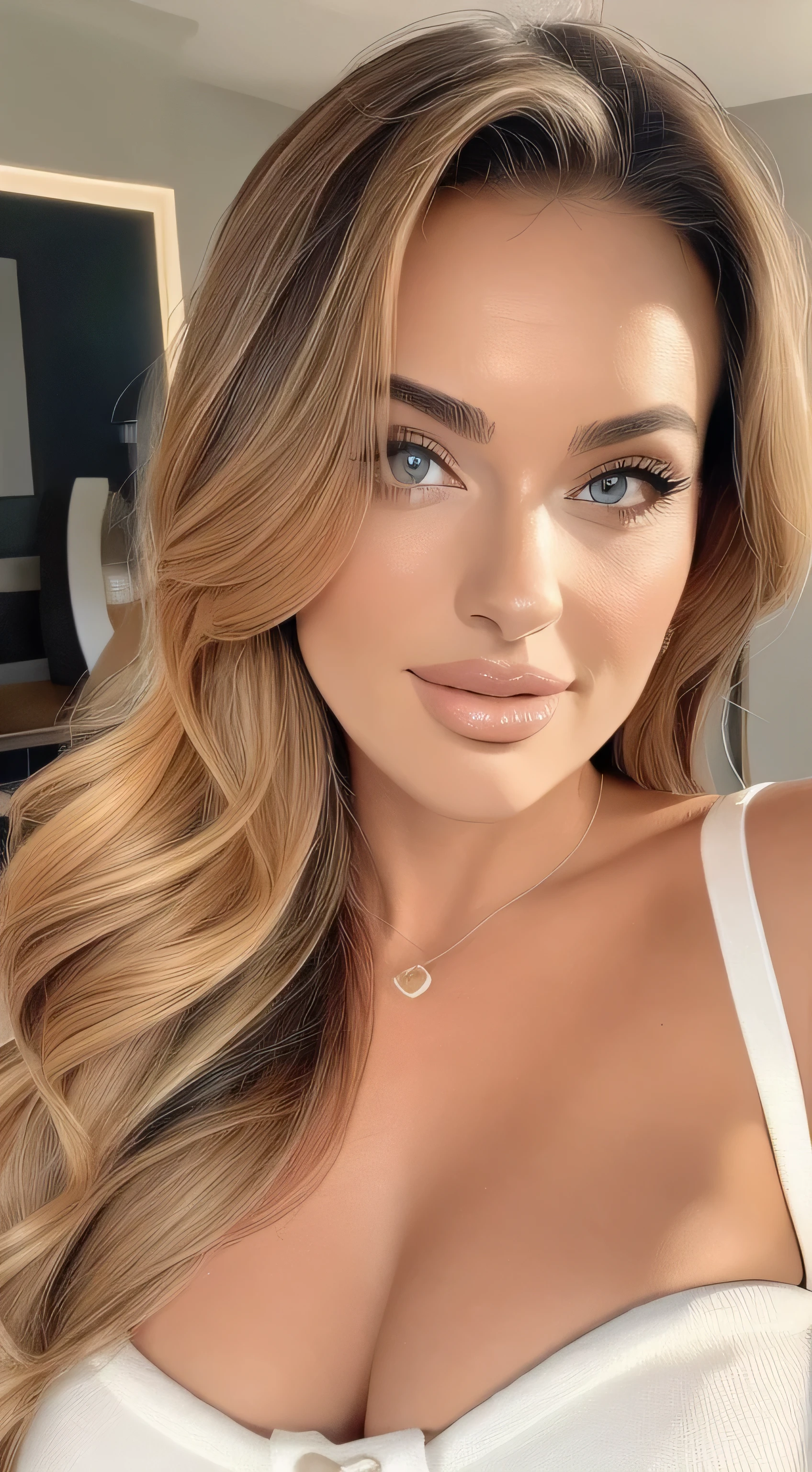 (best quality,4k,8k,highres,masterpiece:1.2),ultra-detailed,(realistic,photorealistic,photo-realistic:1.37),portrait, Izabela ion ,beautiful detailed eyes,beautiful detailed lips,extremely detailed face,long eyelashes, sexy,soft lighting,subtle background,professional photography,vivid colors full body Izabela Ion, by a fan, blushing face () full body