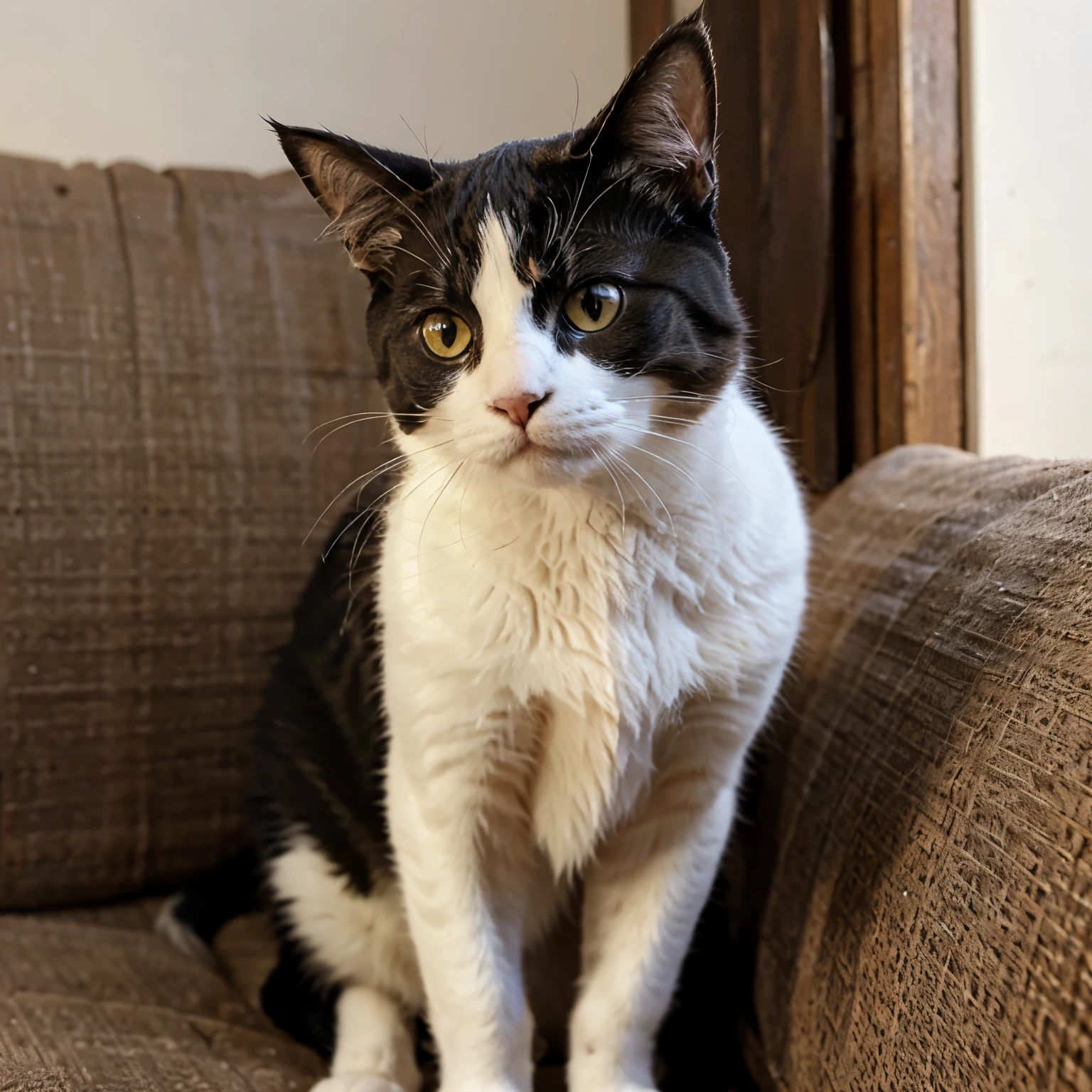 Cat take a photo