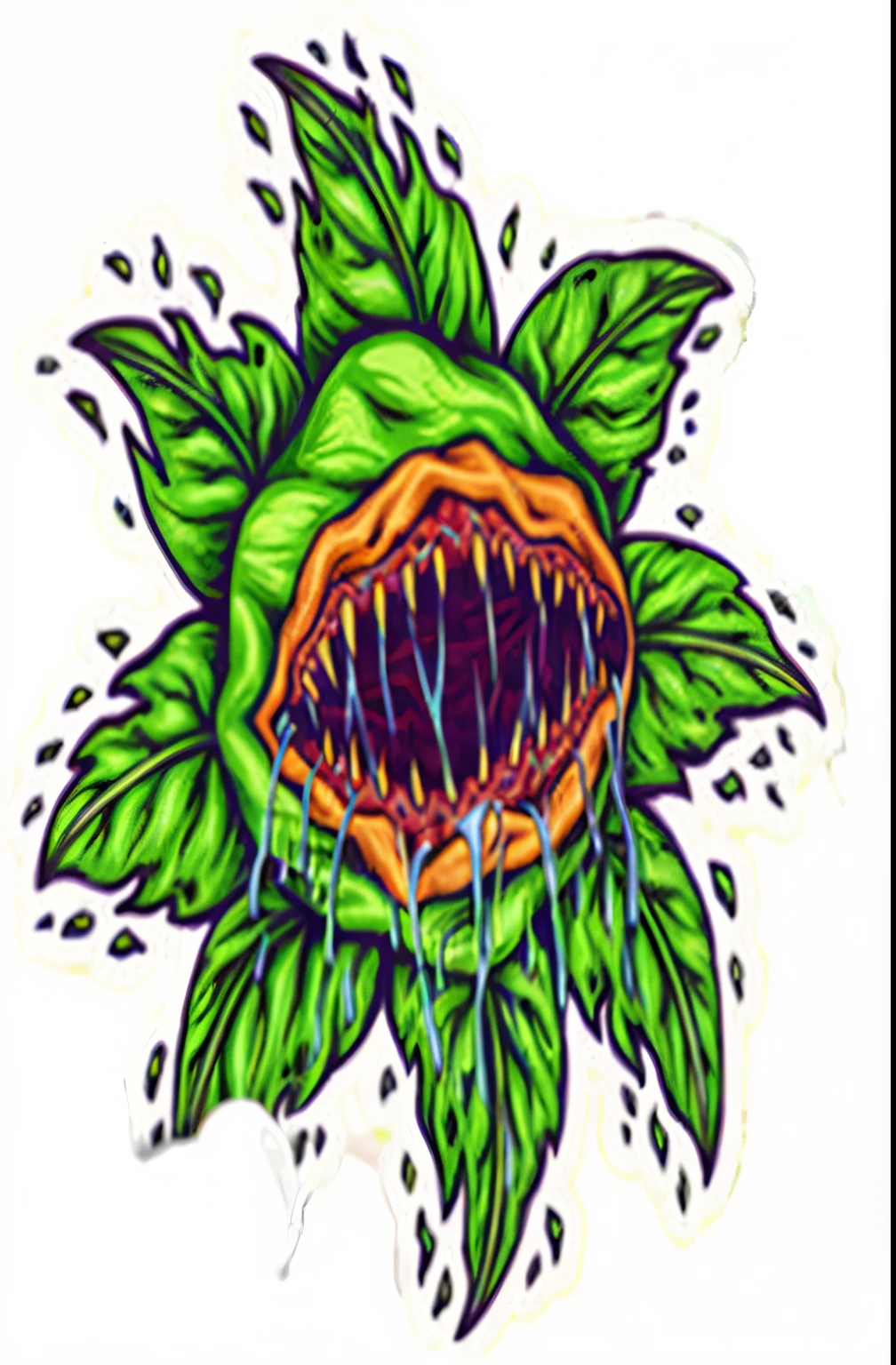 cartoon drawing of a green monster with a Red Cap on, grotty, drooling goo, green doom guy, green slime everywhere, avatar for website, onion man, slim shady tennis ball monster, green slime, sludgy, gelatinous green goop, early cuyler, ooze, cthulu, alien goo, slimey, doom guy, giga chad, New York City in Space