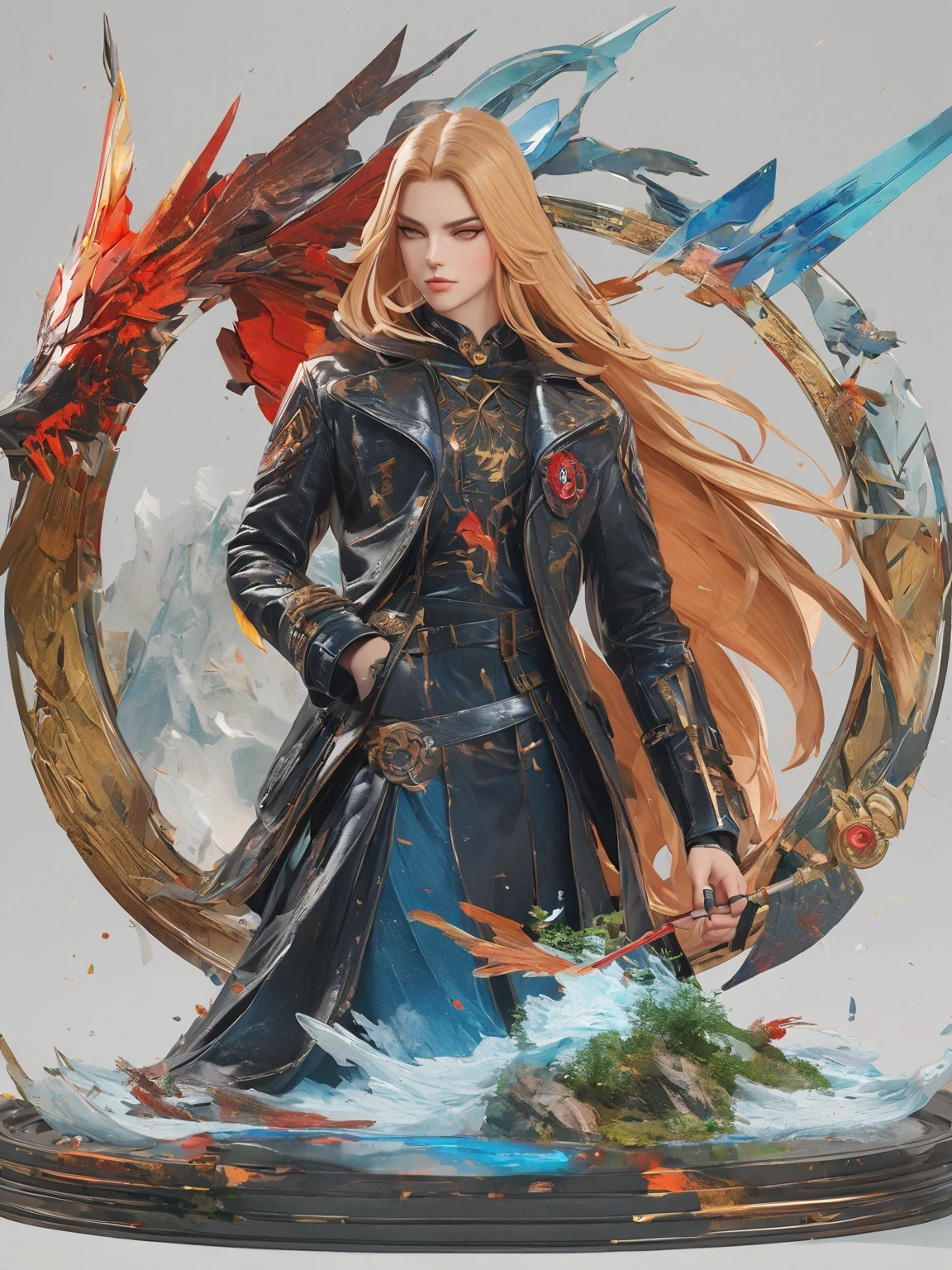 diy13,Highest quality, ultra-high definition, masterpieces, 8k, realistic, anime styled, 3d render,a close up of a person writing a book , jc leyendecker and sachin teng, james jean and wlop, james jean and peter mohrbacher, alphonse mucha and rossdraws, sachin teng, james jean marc simonetti, artgerm and james jean, in the art style of mohrbacher