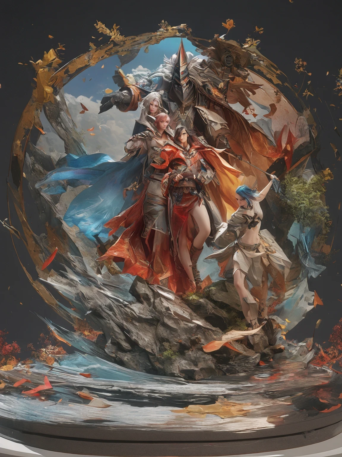 diy13，Highest quality, ultra-high definition, masterpieces, 8k, realistic, anime styled, 3d render，a close up of a person writing a book , jc leyendecker and sachin teng, james jean and wlop, james jean and peter mohrbacher, alphonse mucha and rossdraws, sachin teng, james jean marc simonetti, artgerm and james jean, in the art style of mohrbacher