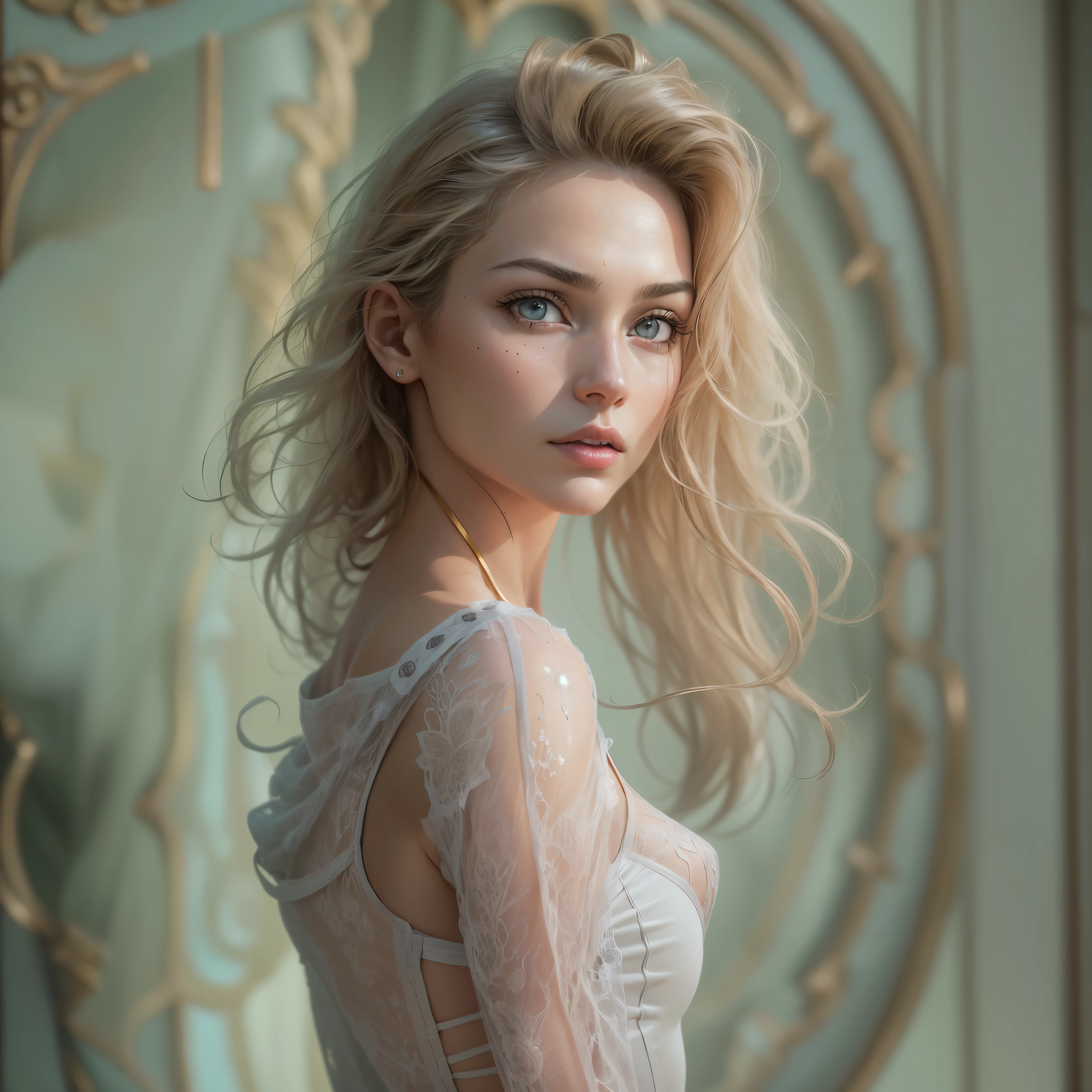 {{{(Photoreal:1.4)}}}, beautiful detailed woman, very detailed目と顔, beautiful and detailed eyes, that'ridiculous, unbelievable that'ridiculous, Super detailed, High resolution, very detailed, highest quality, masterpiece,enlightenment, very detailed, nffsw, unite, 8K Picture Wallpaper, wonderful, finely, masterpiece, highest quality, Hvery detailed ajc,Unified 8K Dendenden wallpaper, face light, movie lighting,table top,highest quality,Super detailed,High resolution,High resolution,4k,4K portrait,8K,8K Portrait,unity 8K wallpaper,Hvery detailed ajc,realistic,Raw photo,real person,portrait photography,realistic,shiny skin,fine skin,(((dynamic angle,whole body))),{{{{Supermodel Anneliese Zoibert is、One of the top models of the 1990s、As for physical characteristics、tall and slim figure、Sharp features、high cheekbones、Big eyes、and her hair was flowing。}}}},{{{Anneliese Zoibert is、One of the top models of the 1990s、As for physical characteristics、tall and slim figure、Sharp features、high cheekbones、Big eyes、and her hair was flowing。}}},dynamic pose,(foot pose:0.5),(((dynamic angle,whole body))),(dynamic angle,whole body),dynamic angle ワイドショット,(((peplum tops peplum topsとデニムジャケット Jeans,mesh mesh,{{{{(clothes (mini dresses for women) or a body shape with emphasis on body lines, body conscious, side slit, Slit indicating armpits,golden border line,empty chest,shiny fabric}}}}
{{{{(dress (mini dresses for women) or body-conscious, body-conscious, side slits, slits showing armpits, gold edging line, open bosom, shiny fabric}}}}))),RAW photo, Shapuri, by lee jeffries nikon d850 film stock photo graph 4 kodak portra 400 camera f1.6 lens rich colors hyper realistic lifelike texture dramatic lighting unrealengine trending on artstation cinestill 800