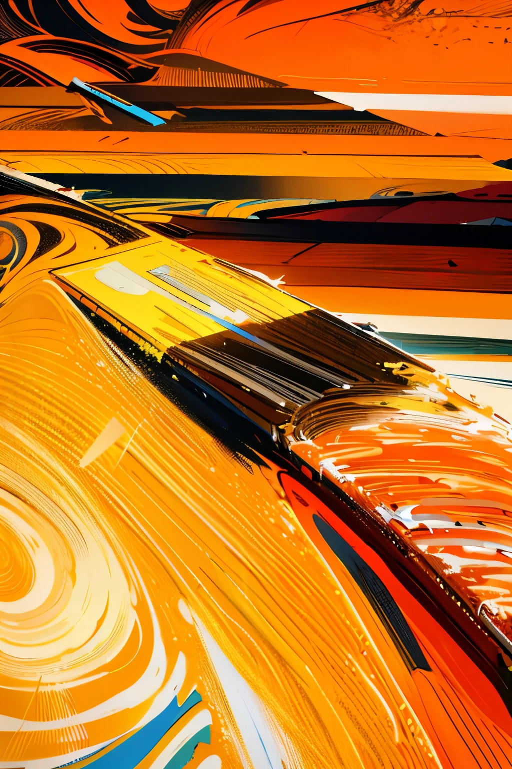 background, Intricate brushstroke details, Detail acrylic palette knife, Multiple layers of rough brush marks, inspired by Howard Hodgkin, Apply acrylic paint, Inspired by James Rosenquist, Inspired by Hans Hartung, Detailed acrylic, abstract acrylic painting, Rich and bright sunny colors, Acrylic on canvas, Oil on canvas high angle view