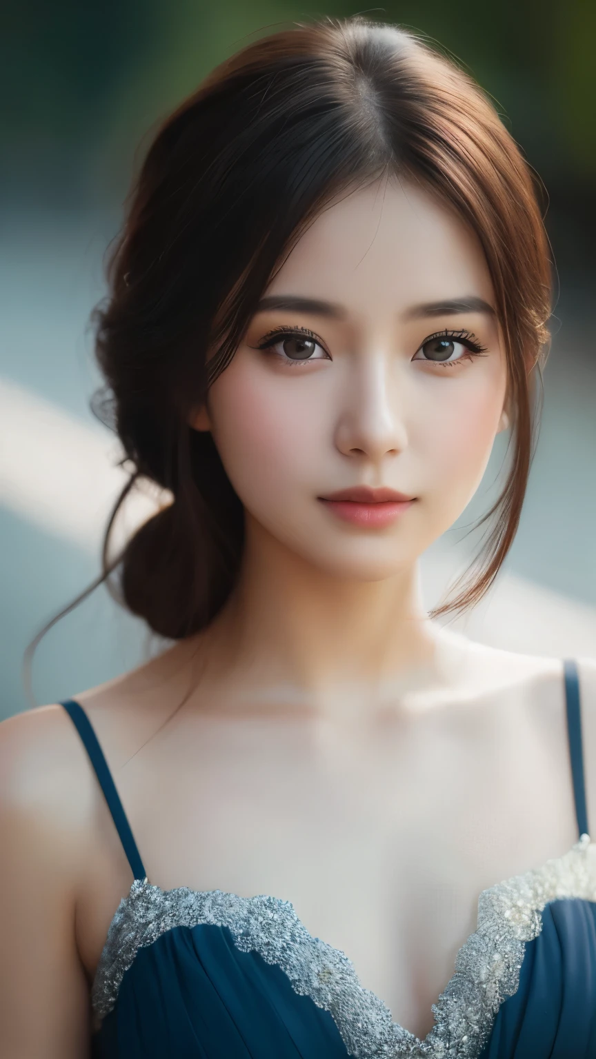 1 girl, highest quality, 35mm lens, f/1.8, perfect skin, realistic, (adult face:1.2), 8K, award winning photography,nice, (portrait:0.6), cinematic, ultra high resolution,