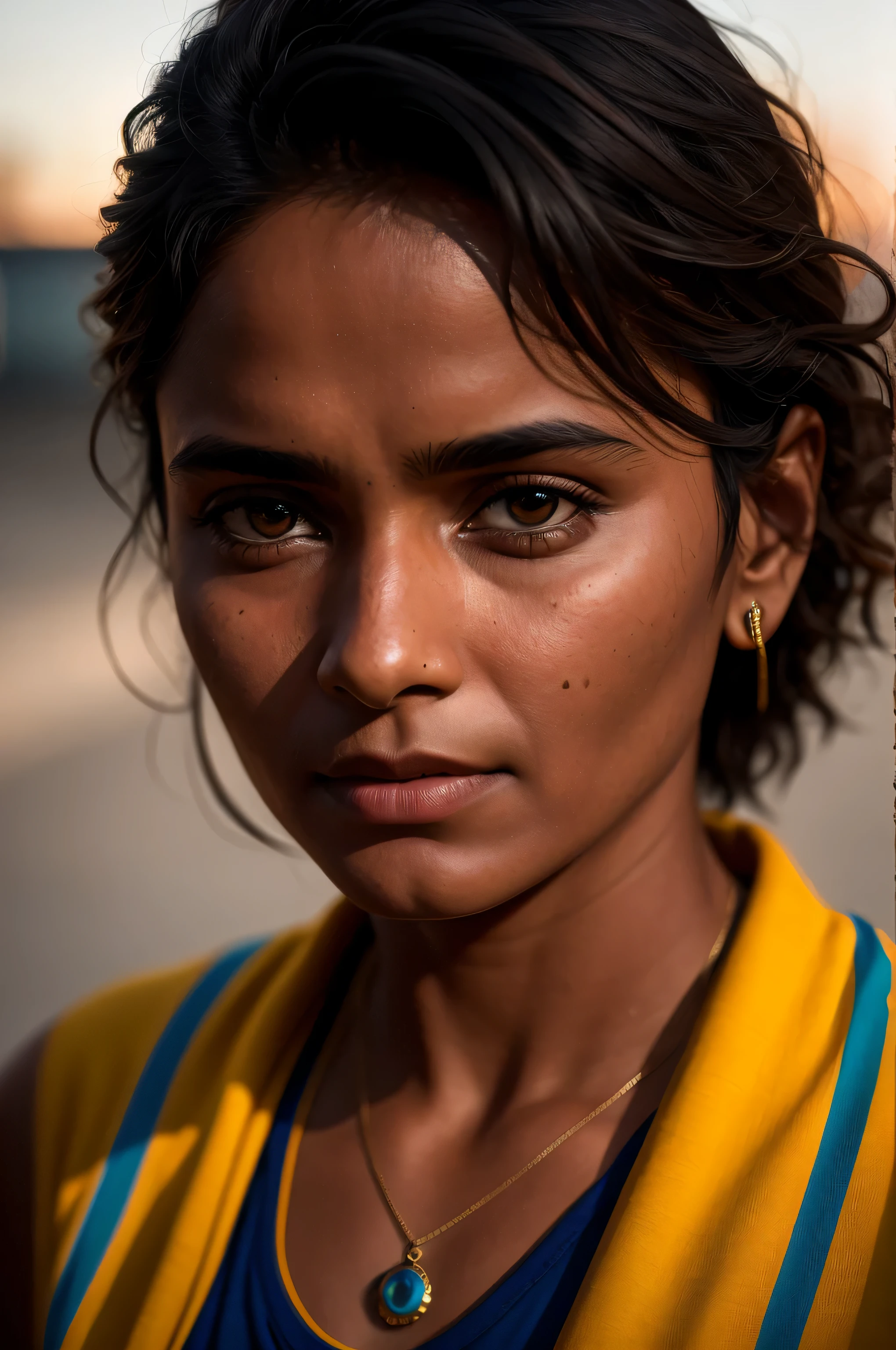 Beautiful mature Indian college student, wearing athletics suit, outside the track field, ((slim, petite)), photorealism, photorealism, masterpiece, realism, realism, photorealism, photorealistic digital art trends in Artstation 8k HD detailed realistic, detailed, skin texture, ultra-detailed, realistic skin texture, armature, best quality, super high resolution, (realism: 1.4),, high resolution, detailed, raw photo, sharp, by Lee Jeffries Nikon D850 Film Stock Photograph 4 Kodak Portra 400 Camera F1.6 Lens Rich colors Ultra-realistic realistic textures Dramatic lighting UnrealEngine ArtStation CineStill 800 trend,
