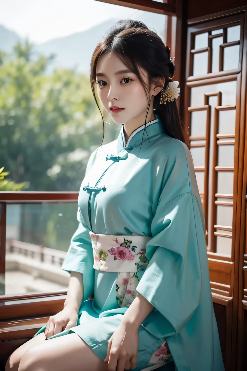 a beautiful chinese girl