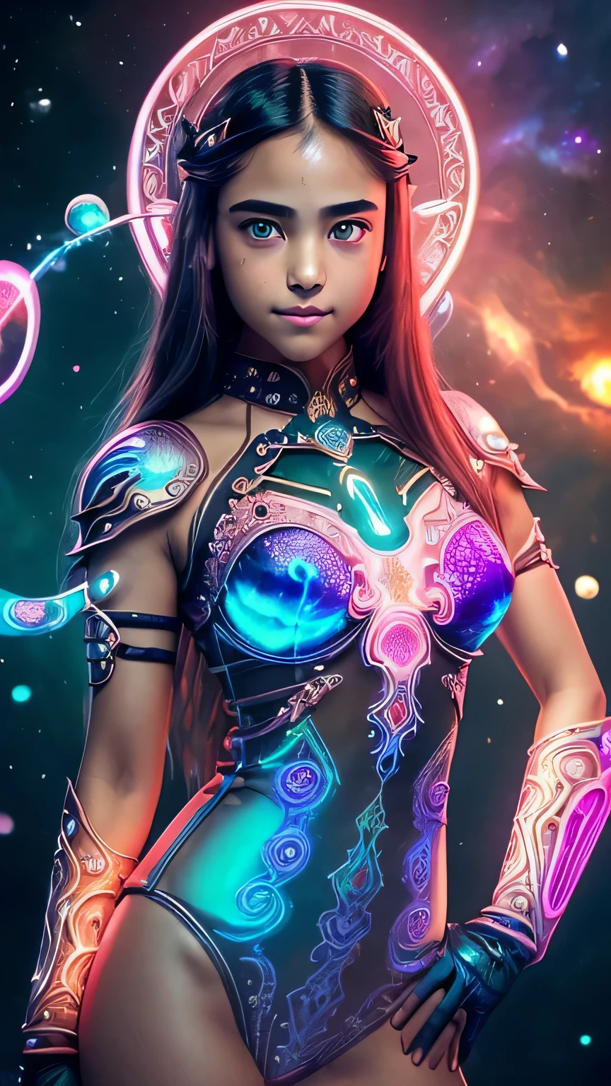 (Two beautiful teenage Indonesian girls:1.6), Close friends, (They are hugging each other:1.2), Kiss her cheek or chest,(Detailed iridescent bodysuit with beautiful fractal or marble design:1.5), Incredible and spectacular scenes, ((High quality)), ((Detailed)), ((Fantasy)), Blue Plasma Brain, Green Plasma Body, Showing her armpits, beutiful breast, obscenity, (Lewd smile:1.2), coarse, Obscene, mean, (raunchy:1.2), (Immoral:1.2), Lachish, (small breasts with beautiful raised pink areolas,,,:1.5), (Cameltoe), (Expression of ecstasy:1.2), Photorealistic, Official art, Unity 8K Wall , 8K Portrait, Best Quality, Very high resolution, (Incredibly beautiful nature background:1.6), (18 years old:1.5), (Sexy and glamorous:1.1), (A coquettish expression:1.6), (seductively smiling:1.6), (erotic posing:1.9), (Model Posing:1.8), Beautiful seductive face, Portrait, (Thick eyebrows:1.4), (Big scarlet eyes:1.6), Beautiful eyes with fine symmetry, (Ultra detailed eyes:1.4),(Highly detailed face and eyes:1.7), (High-resolution red-eye:1.8), Intimate face, (ultra detailed skin texture:1.4), White skin, pale skin, Perfect Anatomy, Thin, (Beautiful toned body:1.5), Highly detailed hair, (Moist skin:1.2), No makeup, (dark circles:1.1), Good anatomy, Focus Face, good-looking, (Emilia Clark:0.6) (Emma watson:0.3),(Jennifer Connelly:0.4), ( Face:1.5), Elegant face, Nice, (A delicately crafted necklace is wrapped around her neck...................), (Bioluminescence with brilliant brilliance:1.4), (Luminous magic circle:1.5), Ruins of an ancient castle, Shining majestic cloud masses and sky, lightning bolt, Epic Realistic, (Greg Rutkowski:0.8), (teal and orange:0.4), (Art Station:1.5), Cinematic, (NSFW:1.2), Hyper Detailed, Dramatic light, (Intricate details:1.1), Beautiful black hair, (Wearing a gauntlet with a dense and very beautiful design decorated with jewels:1.1), , Galaxy, (nebulas:1.6), (Beautiful frame with no frills:1.2), The Dark Knight, Fully armored body focus