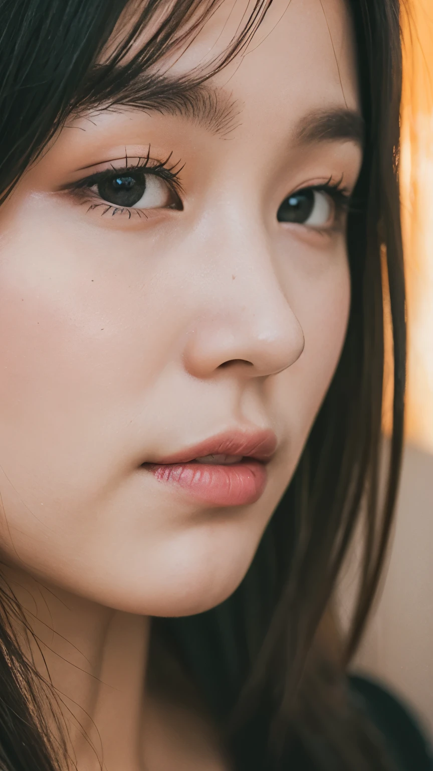 victorian art style,Adult at 30,Portrait close-up,Bright colors、amber tint,high saturation,high contrast,black background,Ultra-fine,Surreal,Real light and shadow contrast,realistic raytracing,True light attenuation,True light reflection,anti-aesthetic style,Snapshot aesthetic style ,