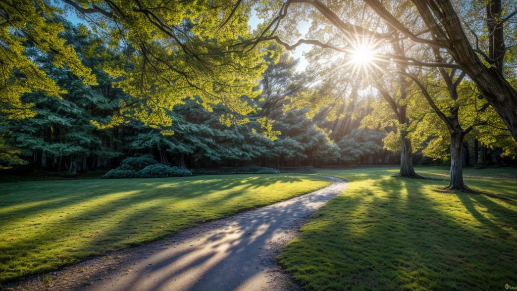 (best quality,4k,8k,highres,masterpiece:1.2),ultra-detailed,(realistic,photorealistic,photo-realistic:1.37),bright vibrant morning light,colorful fresh flowers,blooming cherry blossoms,lush green grass,clear blue sky,tall swaying trees,fragrant floral scent,dew drops sparkling on petals,butterflies fluttering around,peaceful birds chirping,gentle breeze,serene tranquil atmosphere,soft sunlight streaming through leaves,blissful feeling of new beginnings,nature awakening from winter slumber