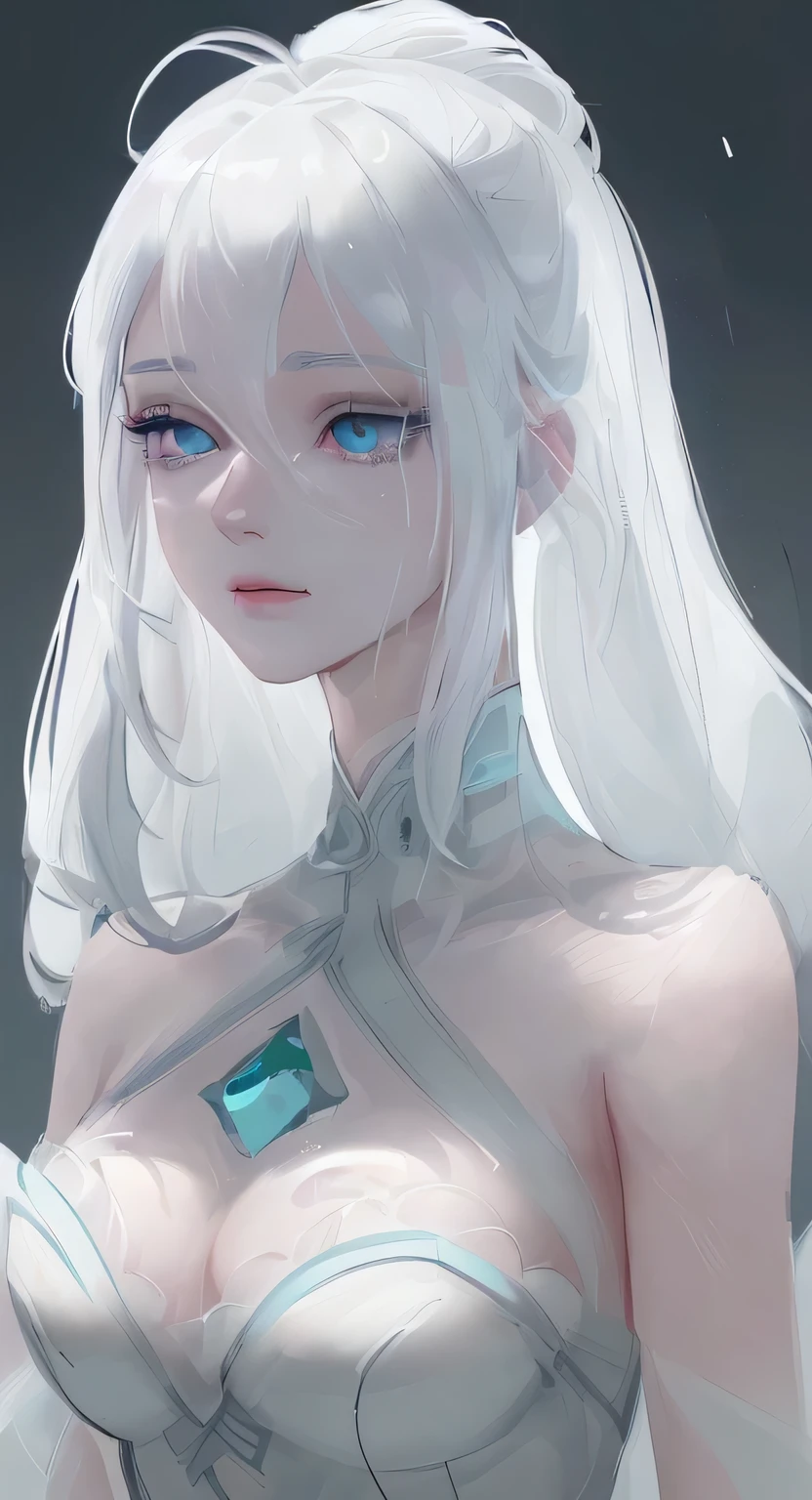 (QUALITY:0) 8k, 8k wallpaper, (an extremely delicate and beautiful:1.1), (beautiful detailed eyes:1.3), (best illustration:1.1), (best quality:1.3), (best shadow:1.1), (cinematic lighting:1.2), detailed eyes, (detailed_light:1.1), (dreamy:1.1), (extremely detailed CG unity 8k wallpaper:1.1), highres, (masterpiece:1.3), official_art, ray tracing, (stylized:1.3), trending on artstation, (ultra_detailed:1.2) 1girl,solo Ballerina in control_white body_ white hair, white eyelashes, aqua_eyes _ light around the body_ perfect visuals_clear design features_long hair.