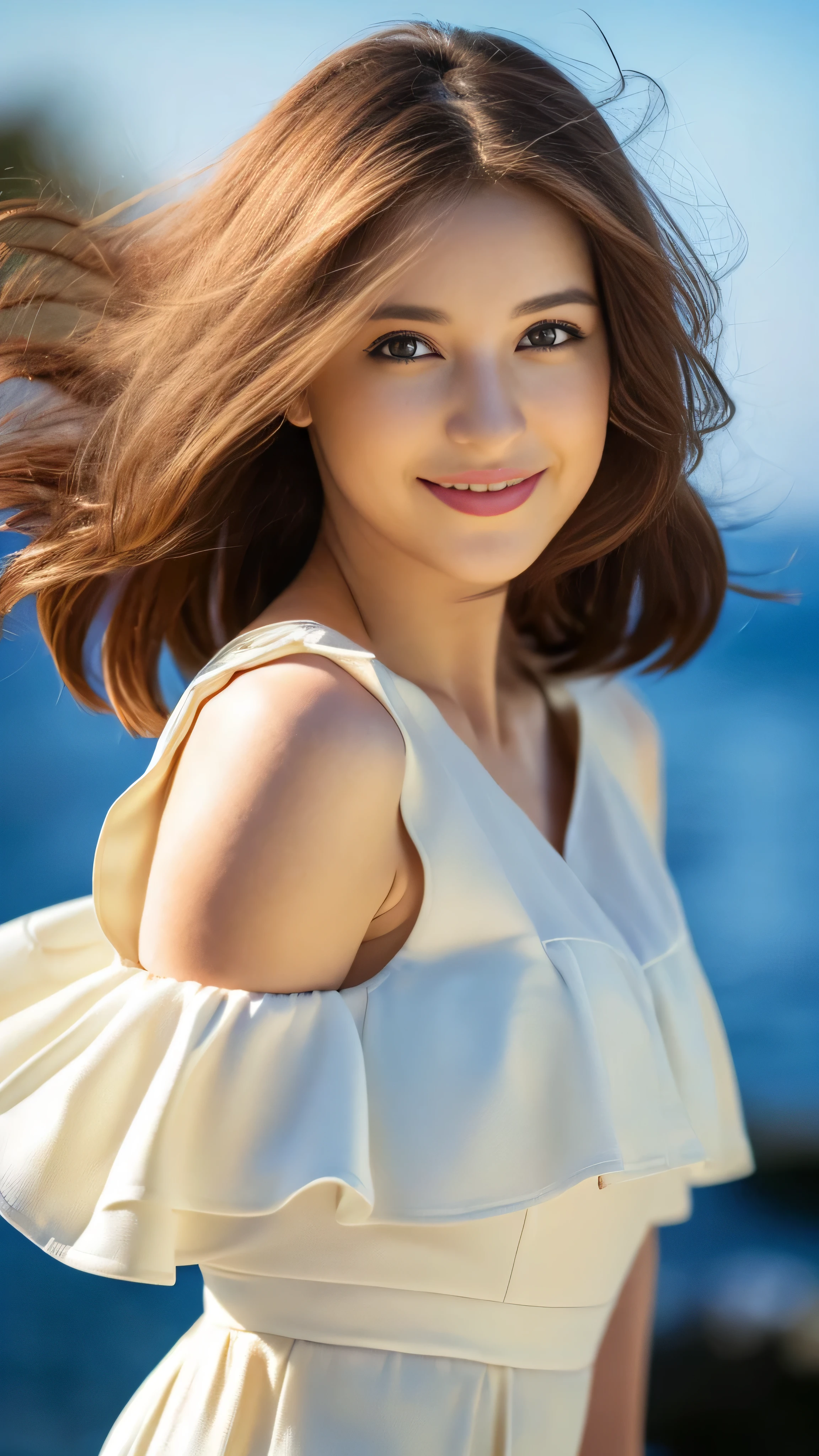 (32K:1.5), 1 girl,light smile,whole body,simple background, (realistic:1.4), (British actress:1.3),
(Britain's greatest beauty:1.4), (ultimate beauty:1.4), master piece,4k,8k,(master piece,ultra high resolution:1.5),(master piece,photo-realistic:1.5),master piece,fine eyes,master piece,detailed face, perfectly balanced face, looking at camera, hair waving in the wind, Beautiful skin like porcelain, beautiful eyes, ring-shaped eyes,