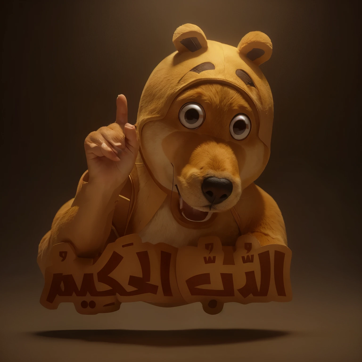I want this bear in super high quality, thank you