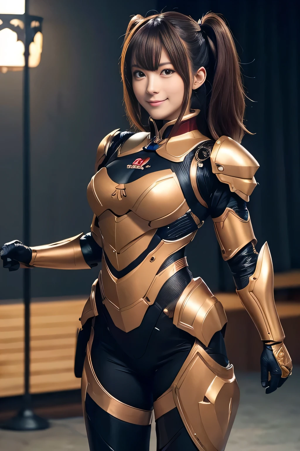 (high resolution,masterpiece,best quality,extremely detailed CG, anime, official art:1.4), realistic, photo, amazing fine details, all intricate, gloss and shiny,awesome many layers, 8k wall paper, 3d, sketch, kawaii, illustration,( solo:1.4), perfect female proportion,villainess, (fusion of dark brown cockroach and lady:1.4), (brown cockroach form lady:1.2), (brown cockroach lady:1.2), (fusion:1.2), (solo:1.4), (evil smile:1.2), muscular, abs, (cockroach brown exoskeleton bio insect suit:1.4), (cockroach brown exoskeleton bio insect armor:1.2), (brown transparency cockroach wing:1.4), (brown cockroach antennae:1.3),