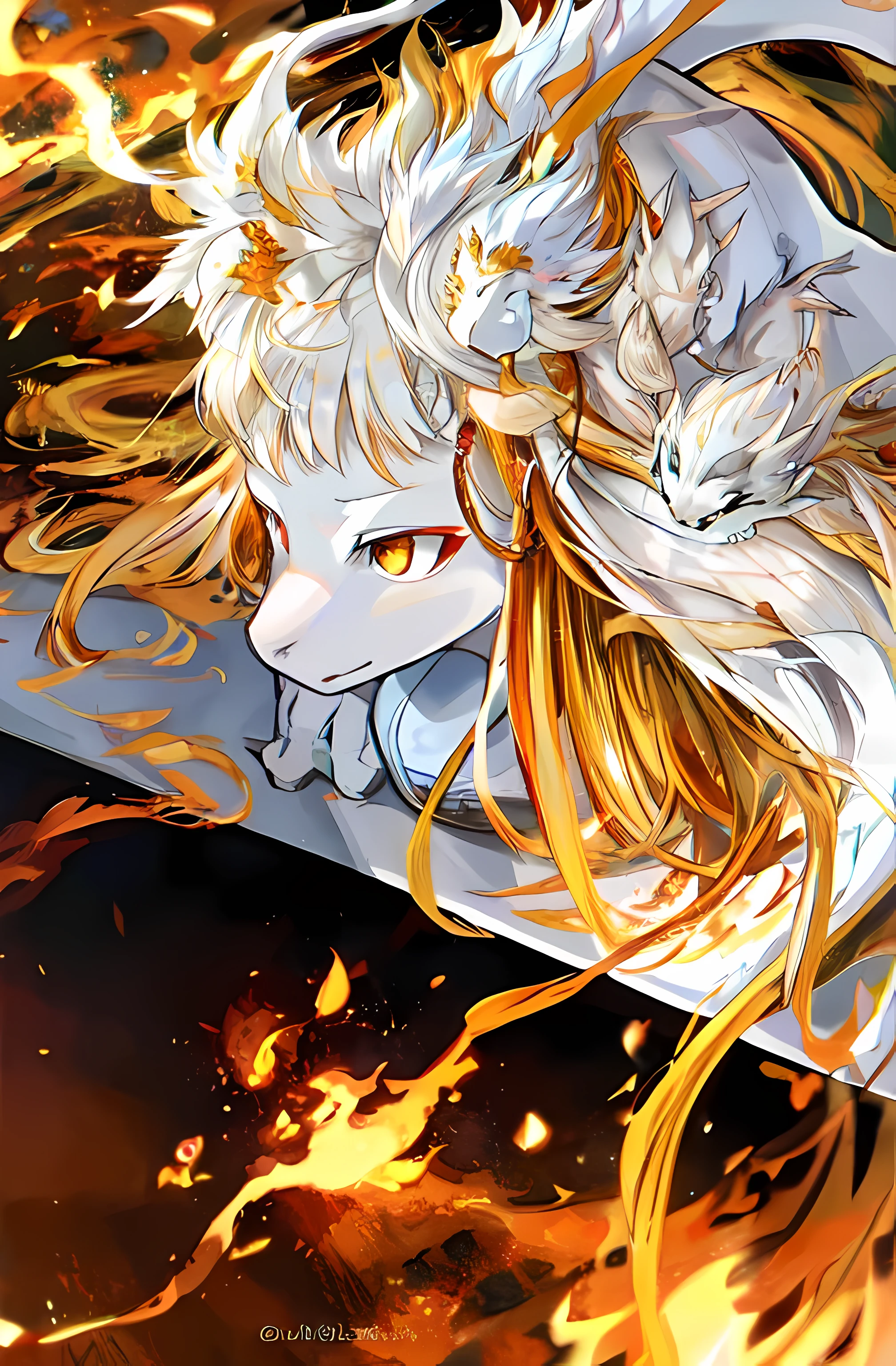 White Dragon Masterpiece Fire